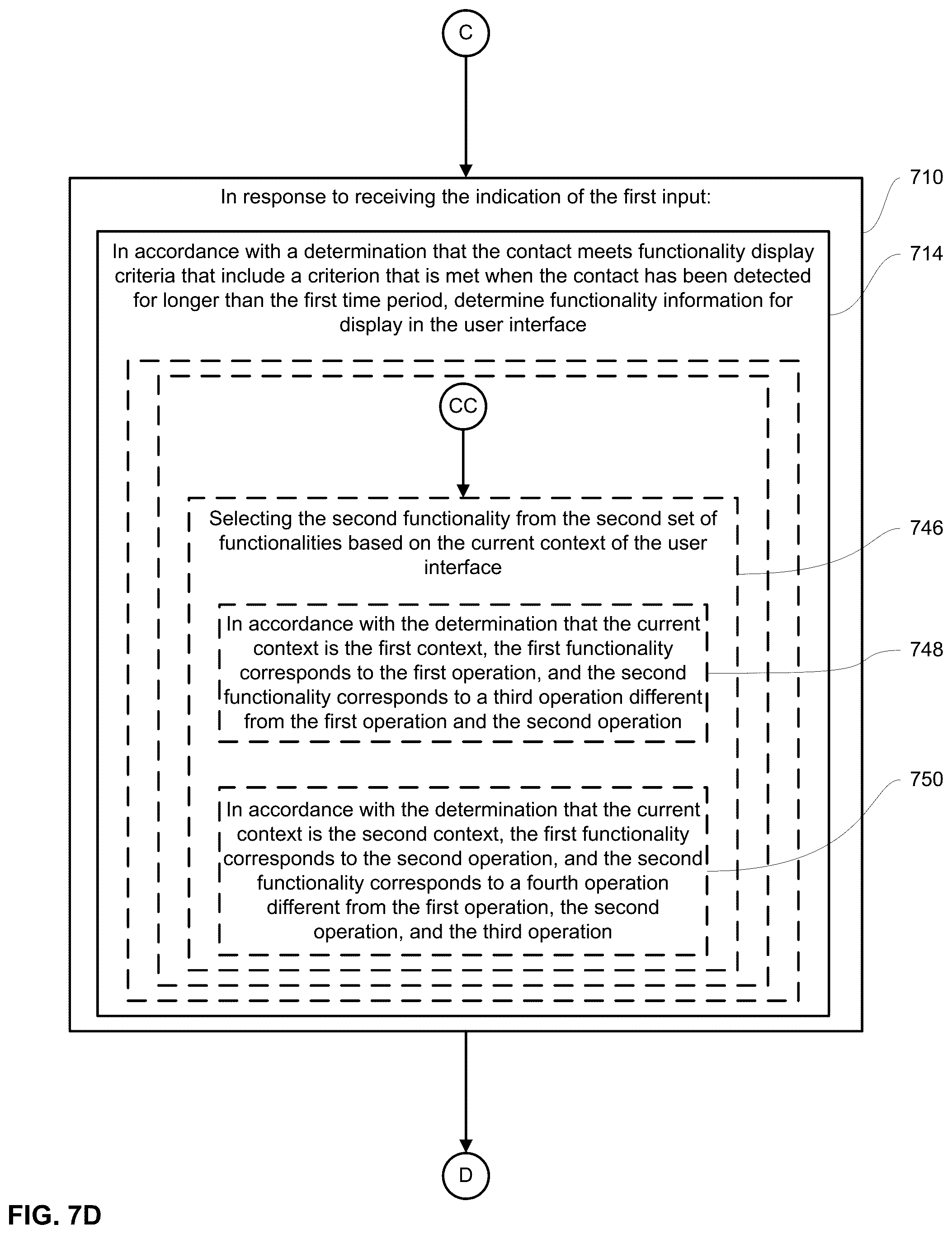 Patent US12468436 Figure 17 – Input device and user interface interactions