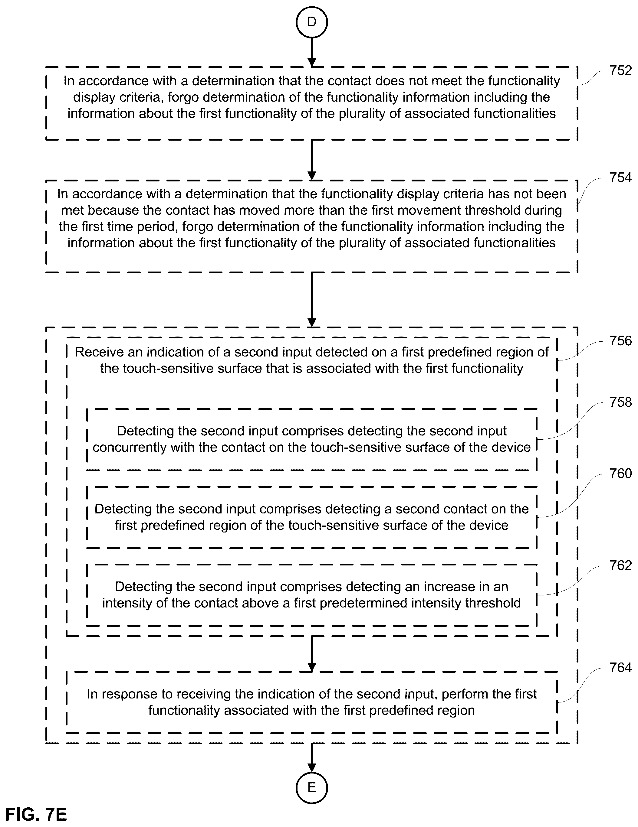 Patent US12468436 Figure 18 – Input device and user interface interactions