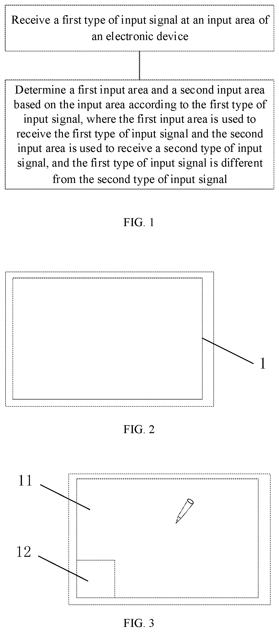 Patent US12468438 Figure 1 – Electronic device input method and electronic device