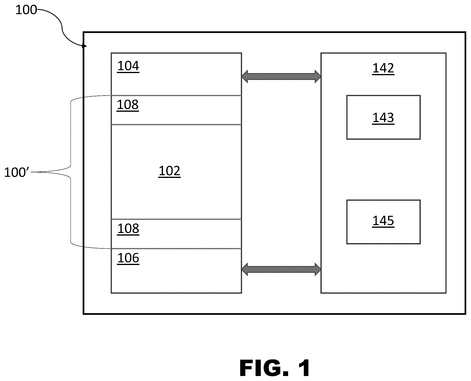 Patent US12468450 Figure 1 – Counter-based methods and systems for accessing memory cells