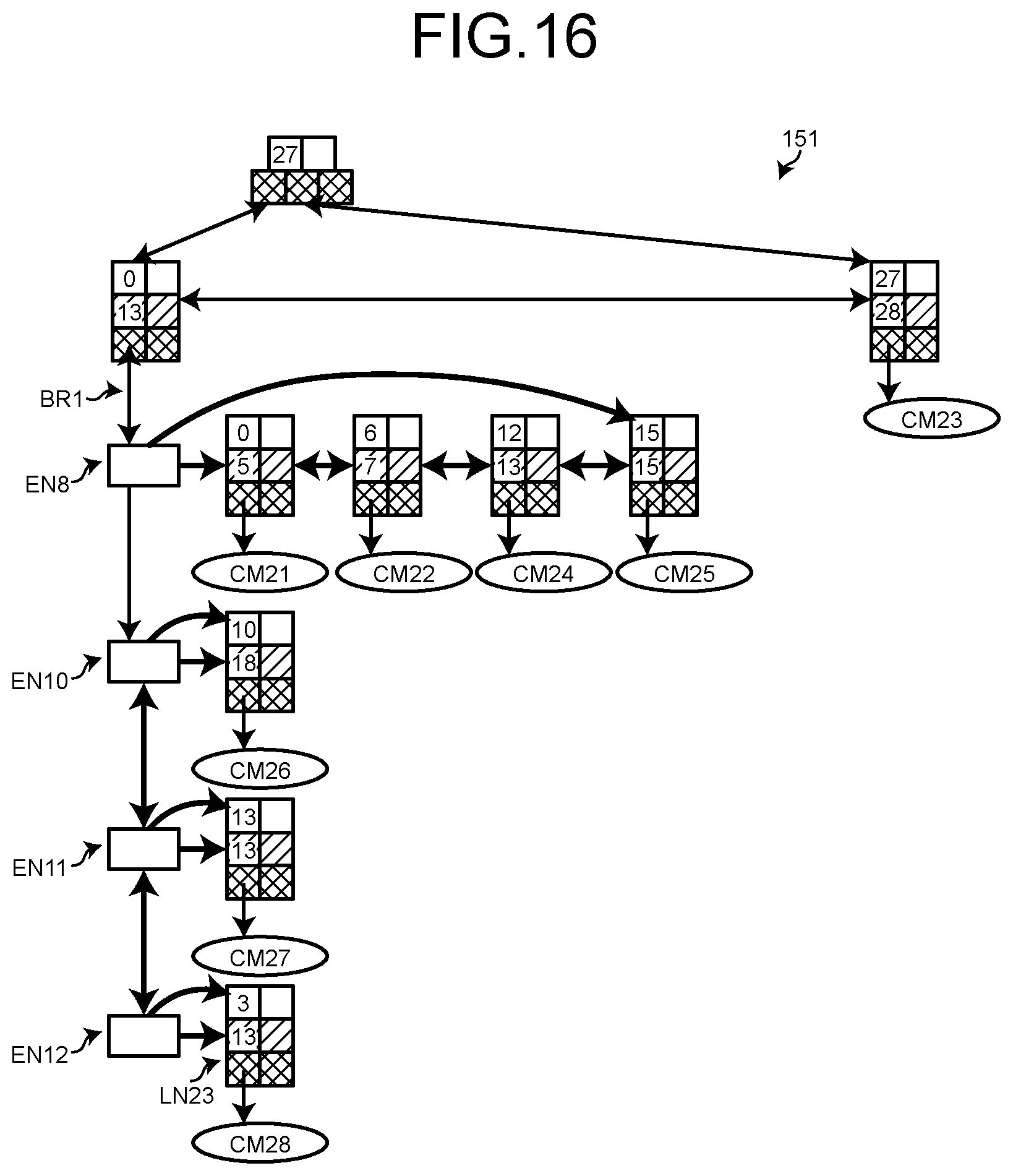 Patent US12468478 Figure 16 – Disk device and command management method