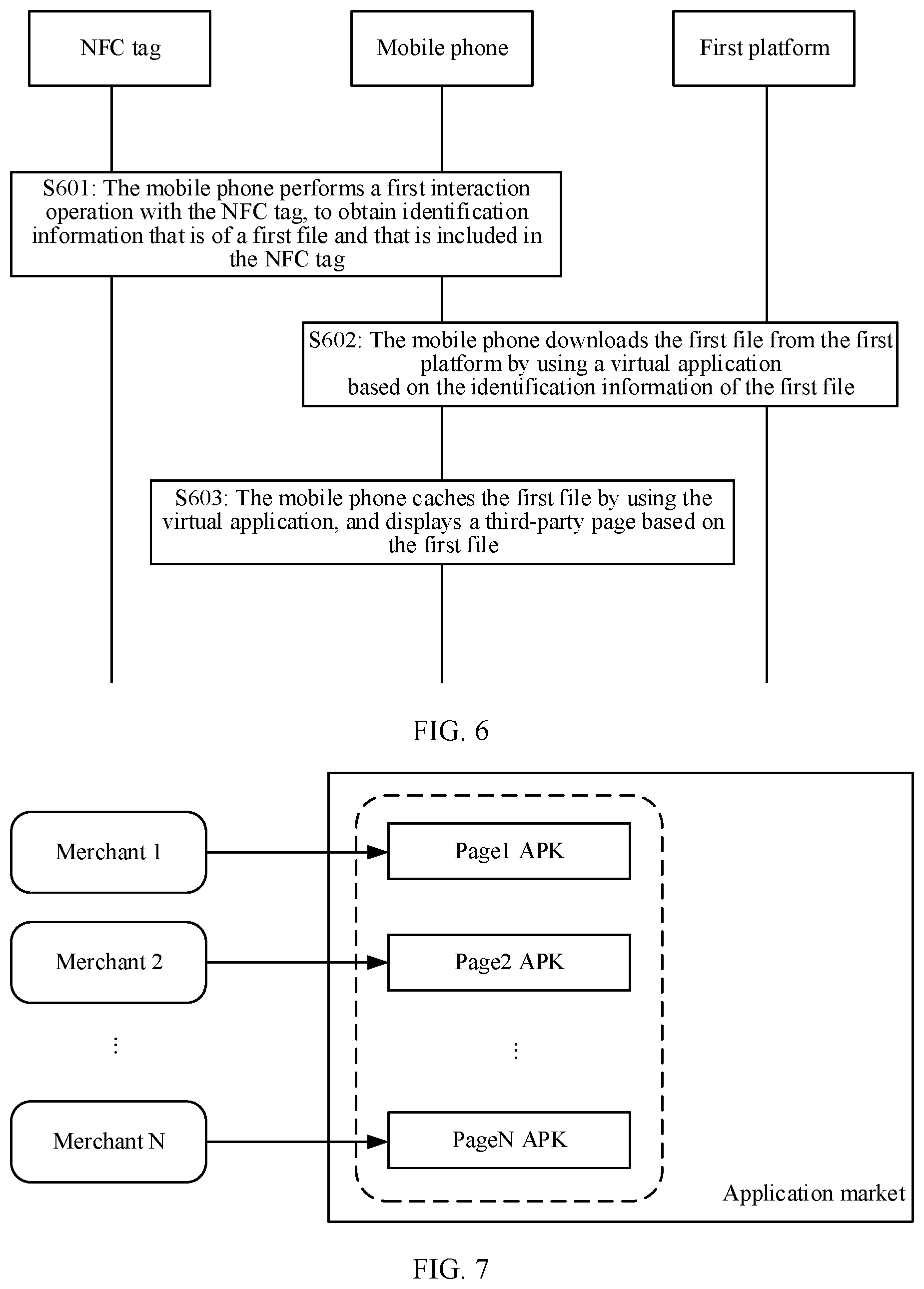 Patent US12468495 Figure 6 – Page display method and apparatus