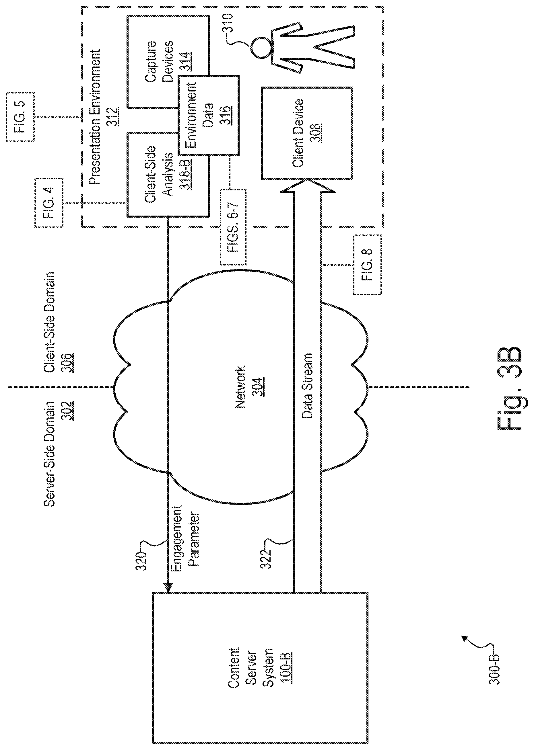Patent US12468497 Figure 4 – Bandwidth management methods and systems based on client-side environment data