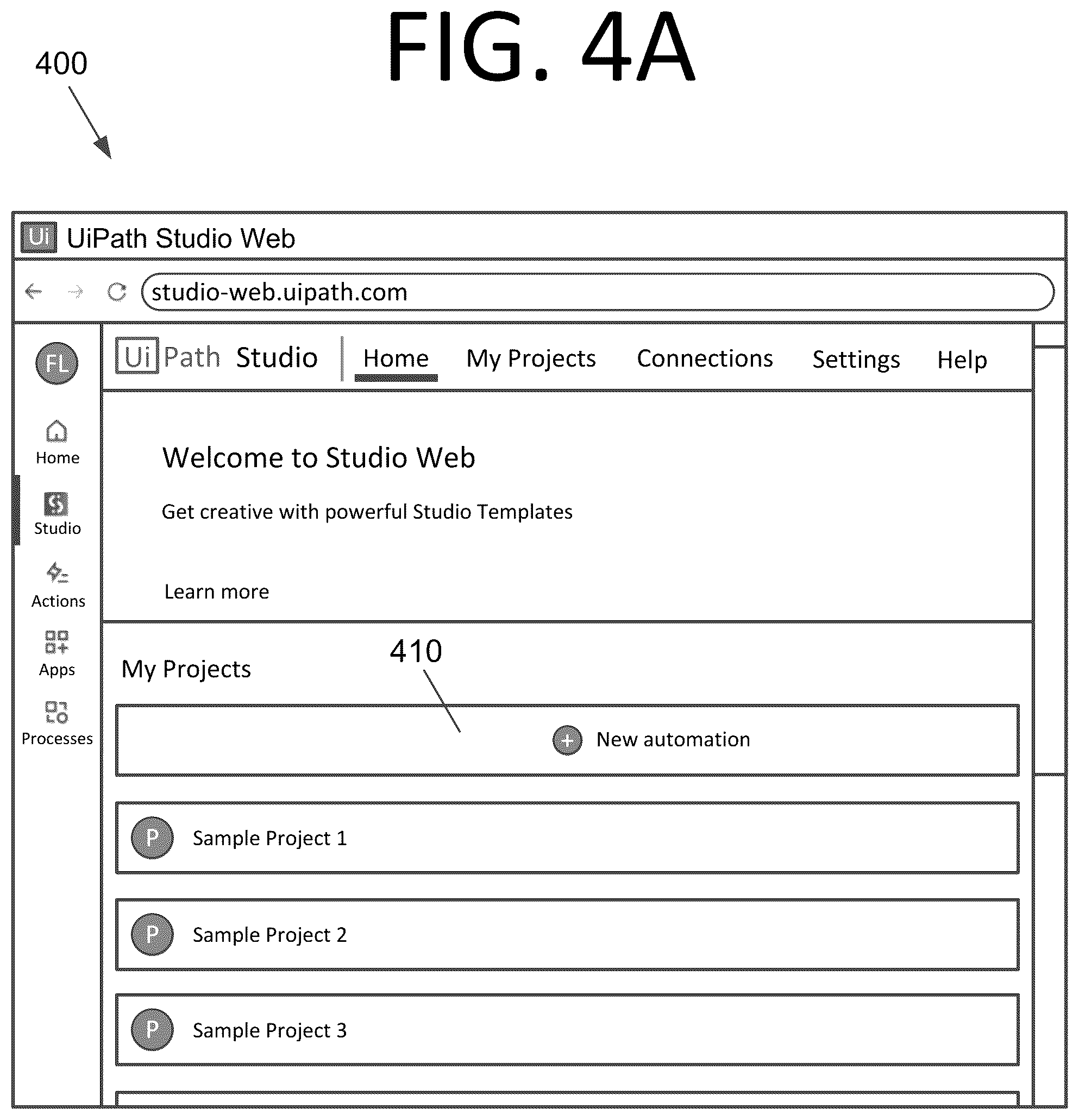 Patent US12468557 Figure 5 – Web-based robotic process automation designer systems and automations for virtual machines, sessions, and containers