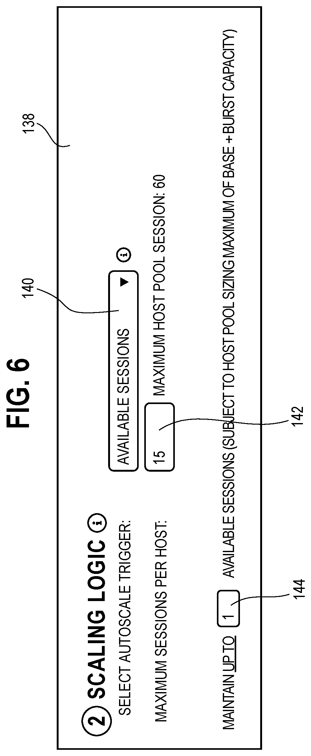 Patent US12468565 Figure 5 – Systems and methods of auto-scaling a virtual desktop environment