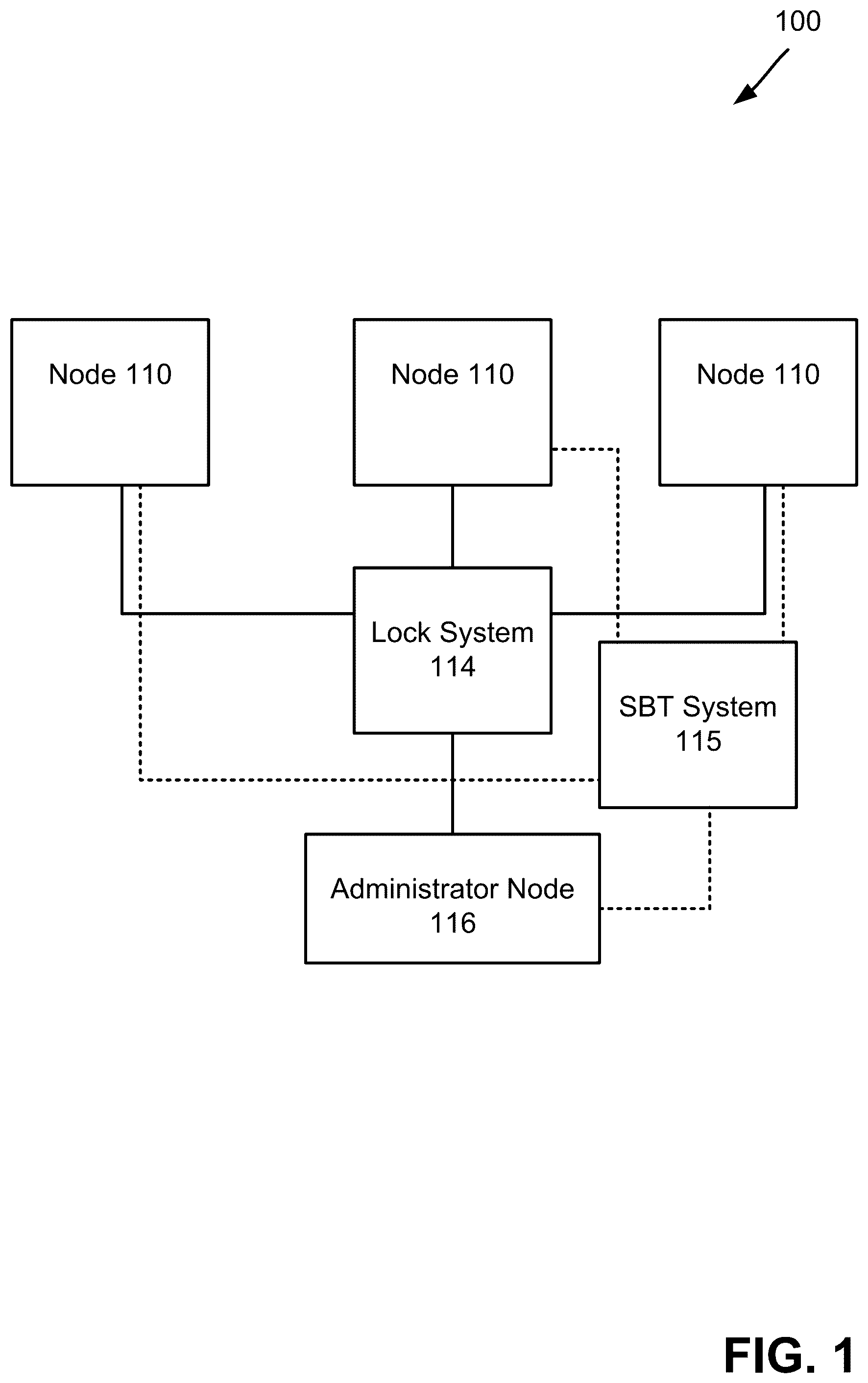 Patent US12468580 Figure 1 – Cluster-wide visible work coordination system using system B-trees