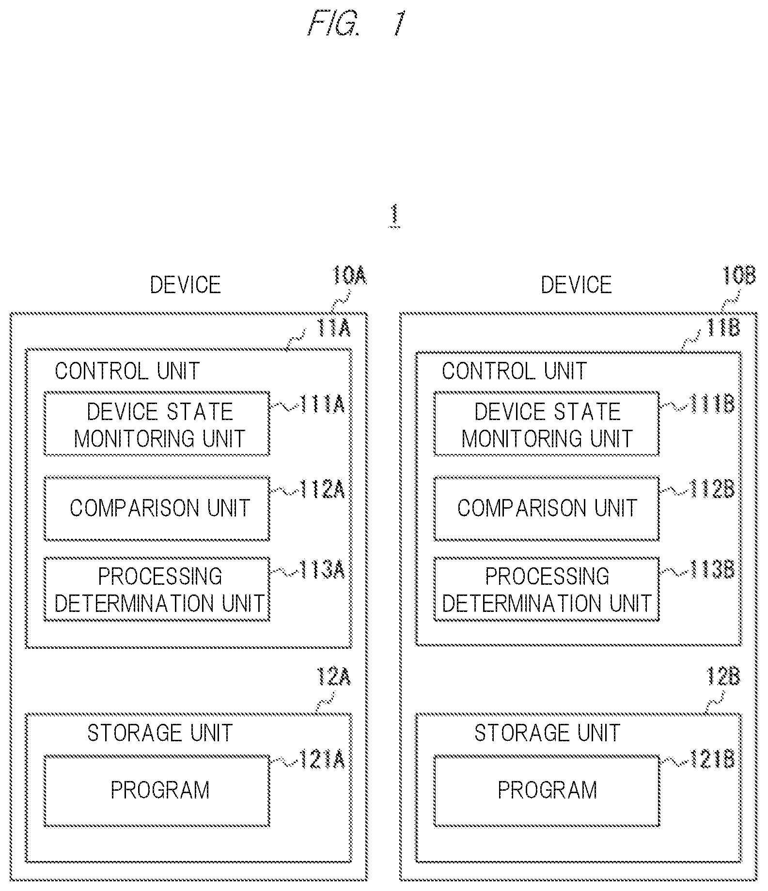 Patent US12468587 Figure 1 – Fault operation control system, fault operation control method, non-transitory computer readable medium