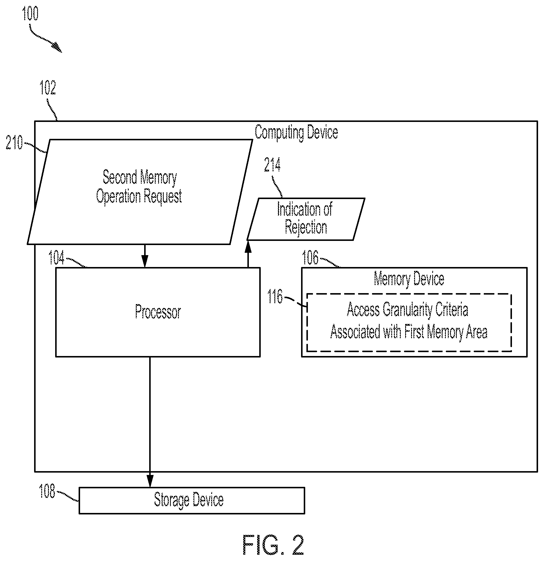 Patent US12468640 Figure 2 – Systems and methods for sending a command to a storage device