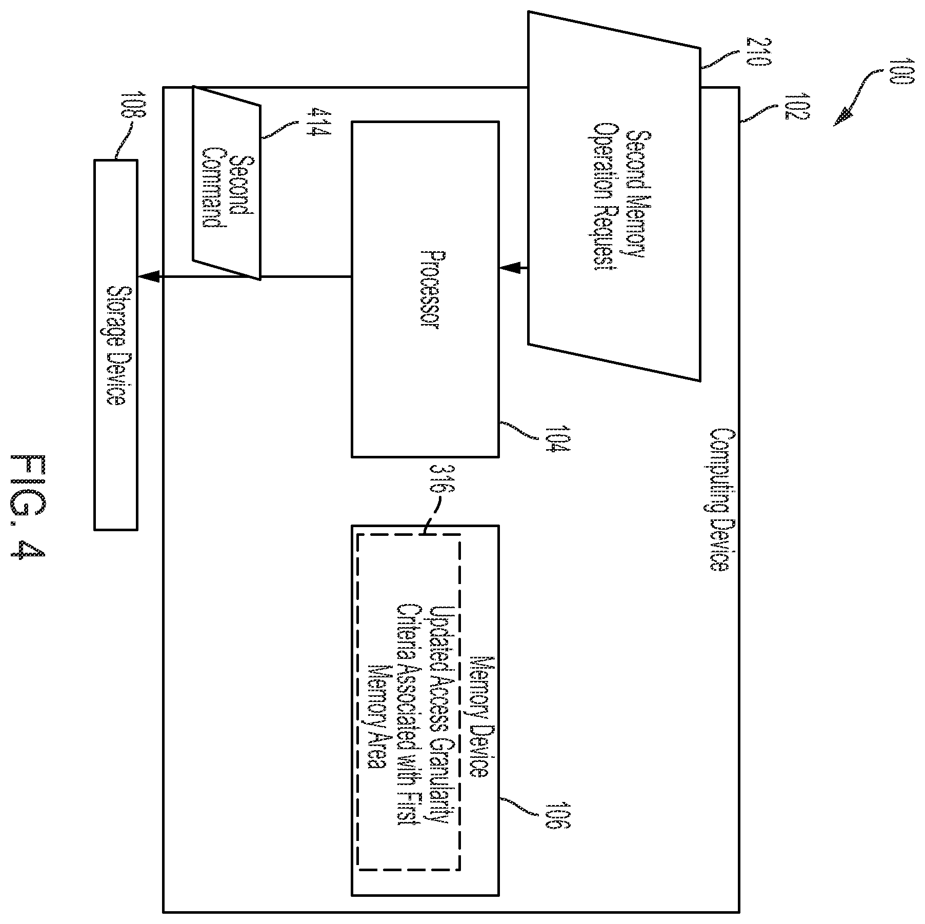 Patent US12468640 Figure 4 – Systems and methods for sending a command to a storage device