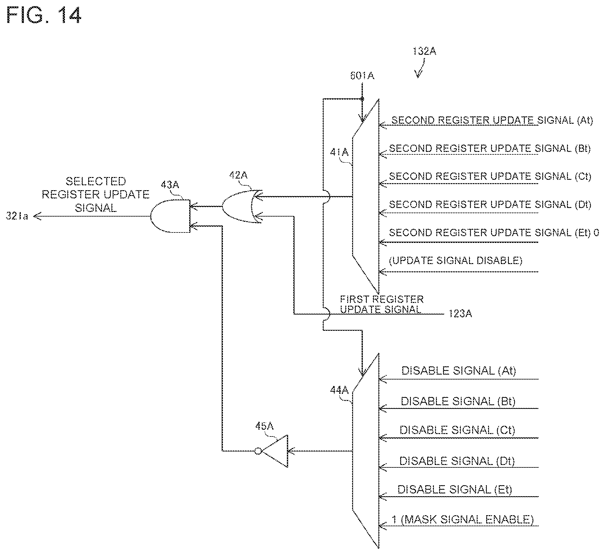Patent US12468647 Figure 14 – Interface circuit, digital circuit, communication module, and communication device