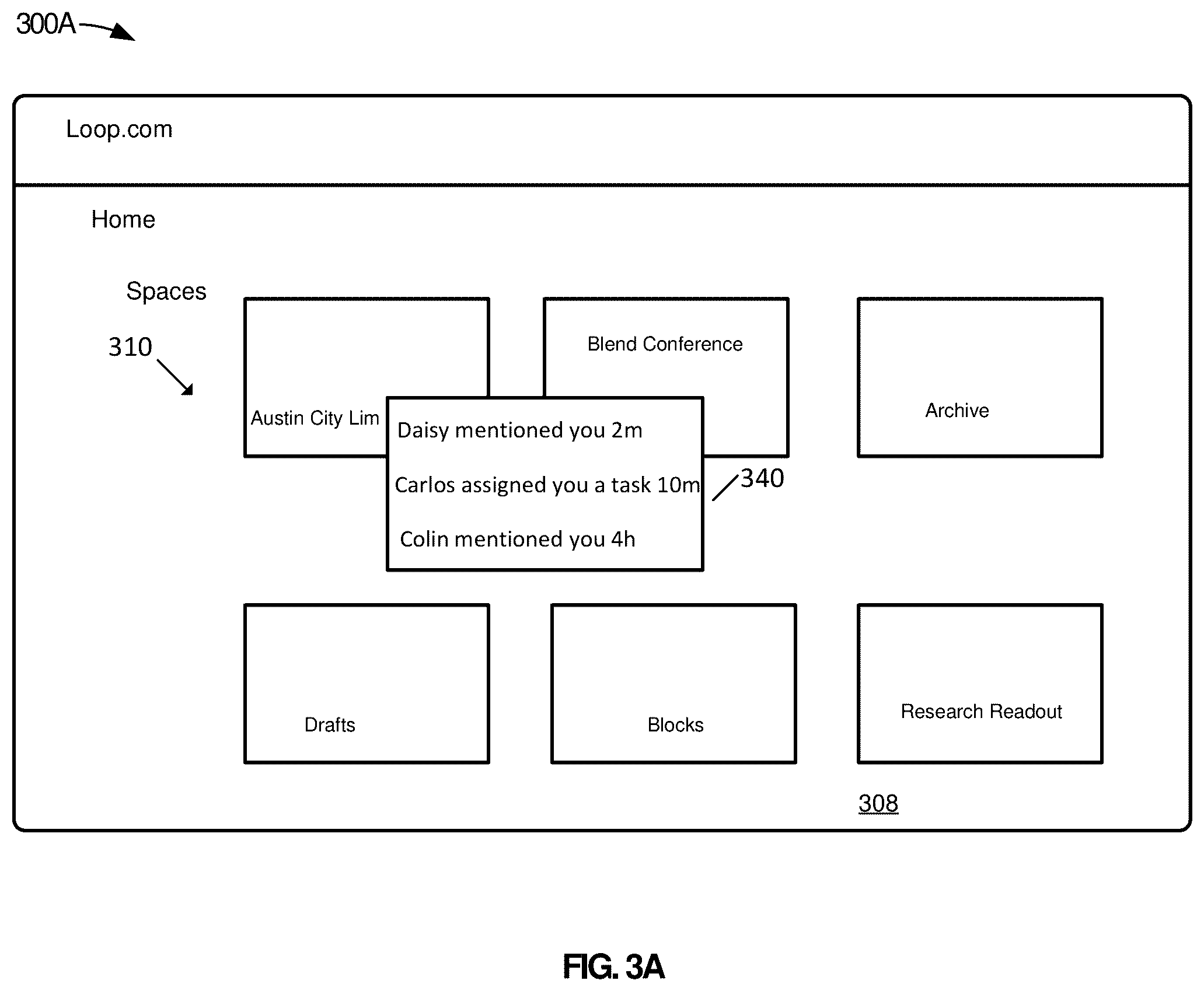 Patent US12468659 Figure 6 – Activity based sorting in collaborative applications
