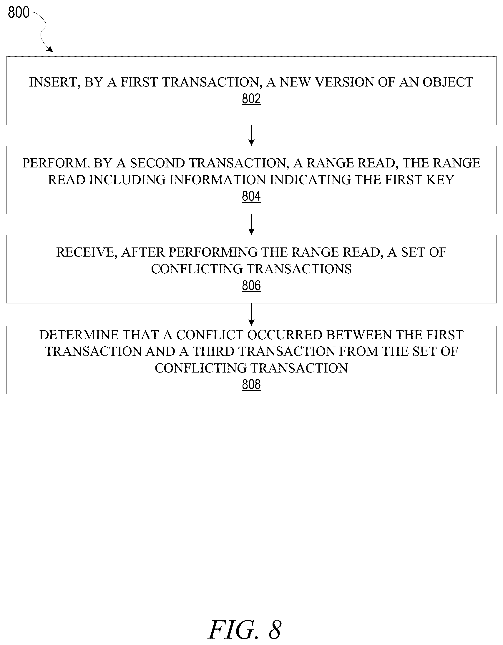 Patent US12468685 Figure 8 – Optimizations to read and write transactions for large values in distributed databases