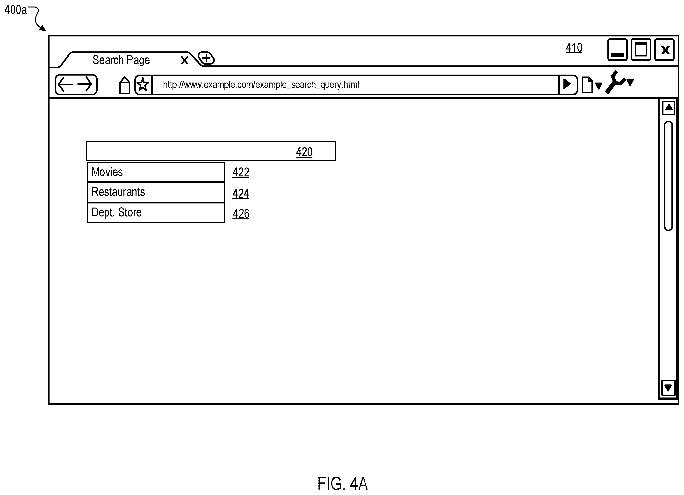 Patent US12468692 Figure 4 – Query composition system