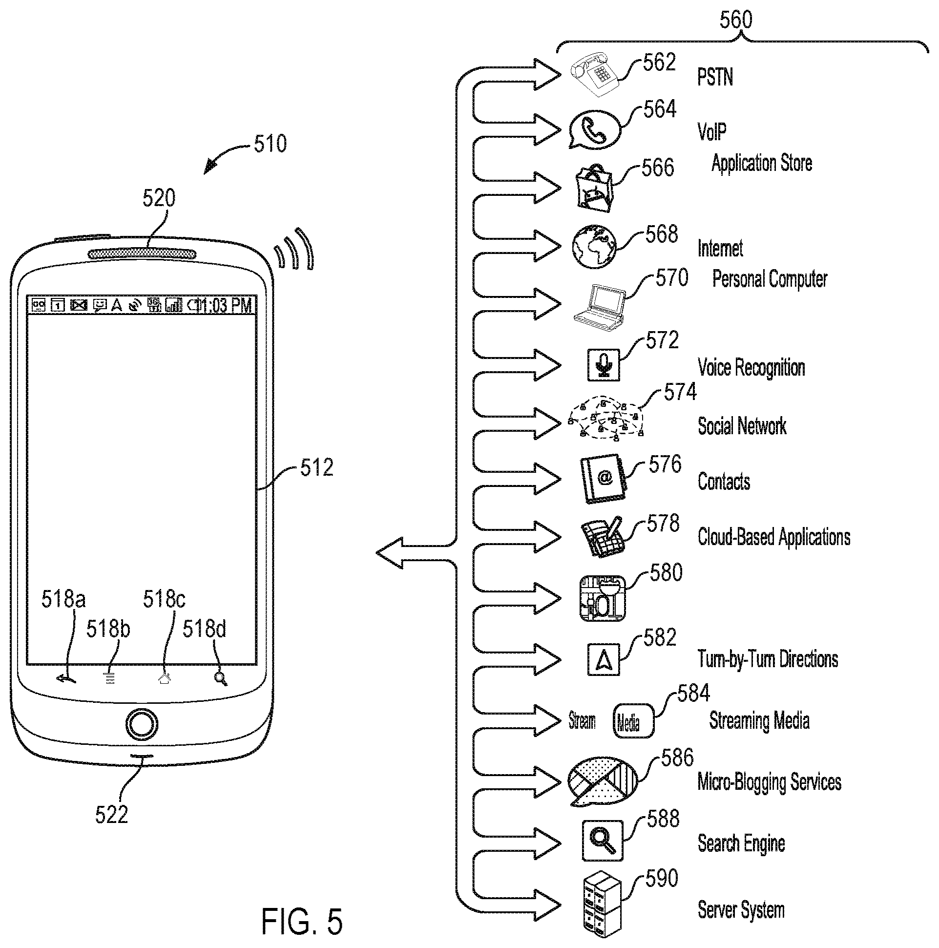 Patent US12468692 Figure 6 – Query composition system