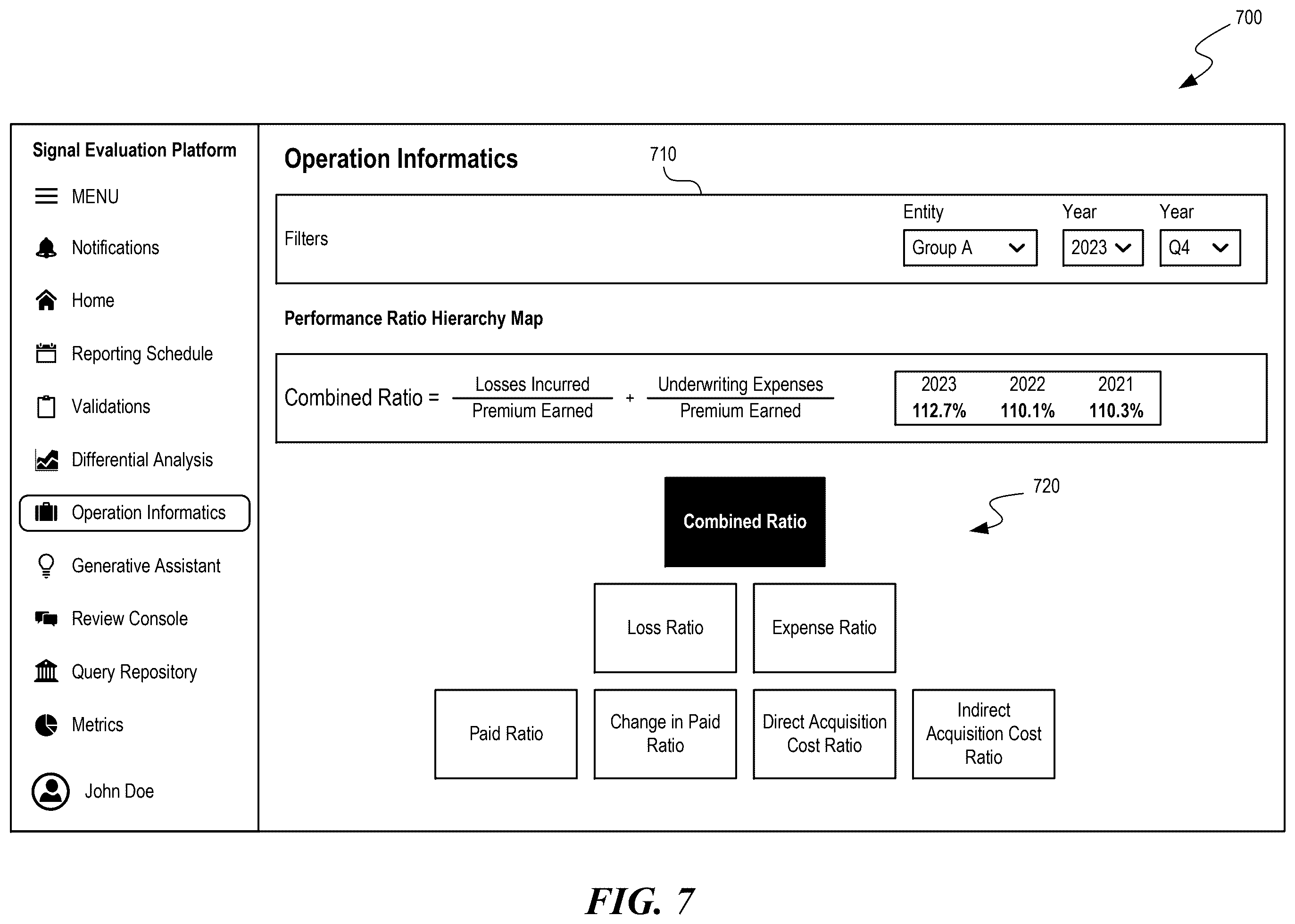 Patent US12468696 Figure 9 – Signal evaluation platform