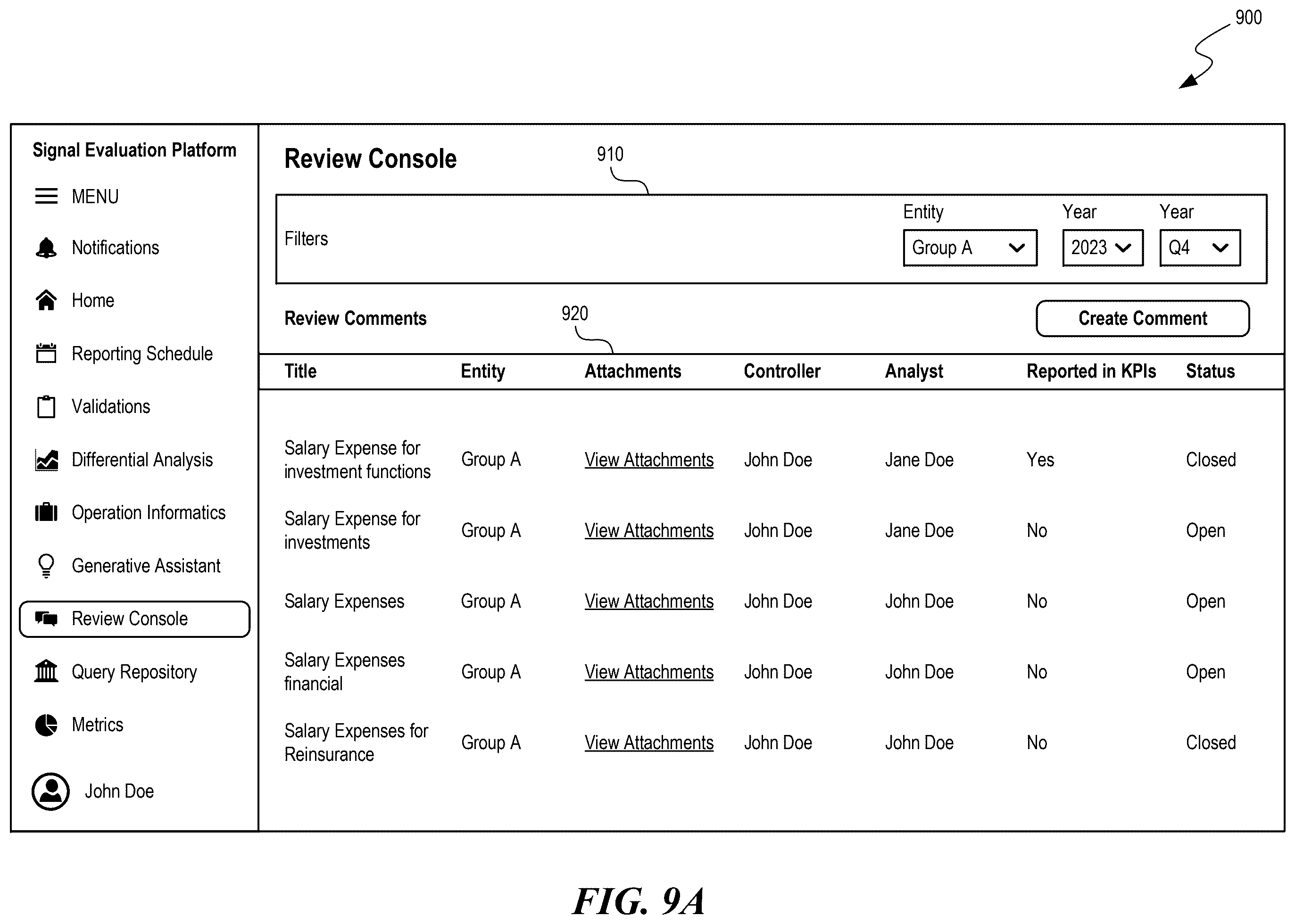 Patent US12468696 Figure 11 – Signal evaluation platform