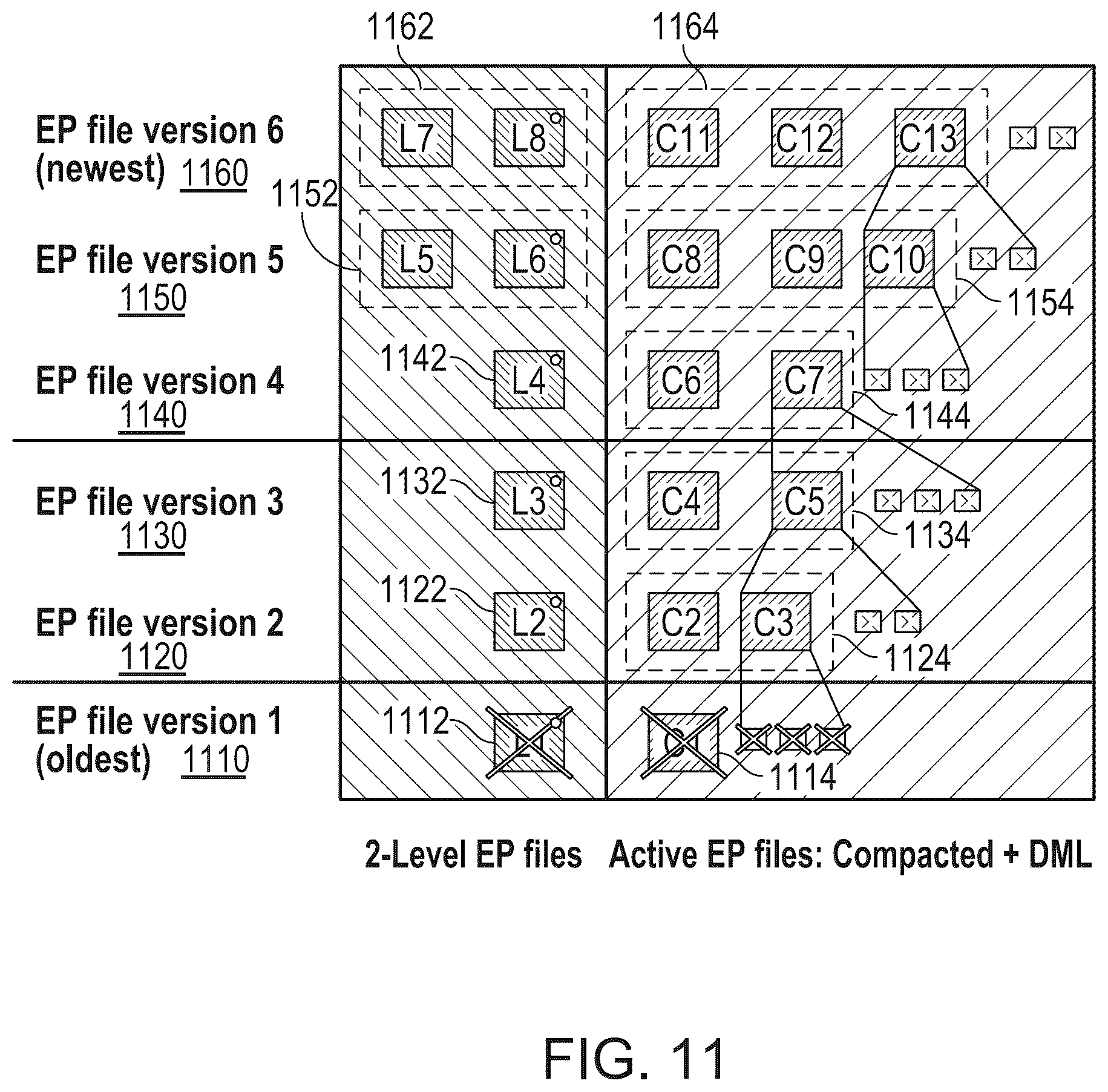 Patent US12468702 Figure 12 – Secure predicate derivation of queries using metadata