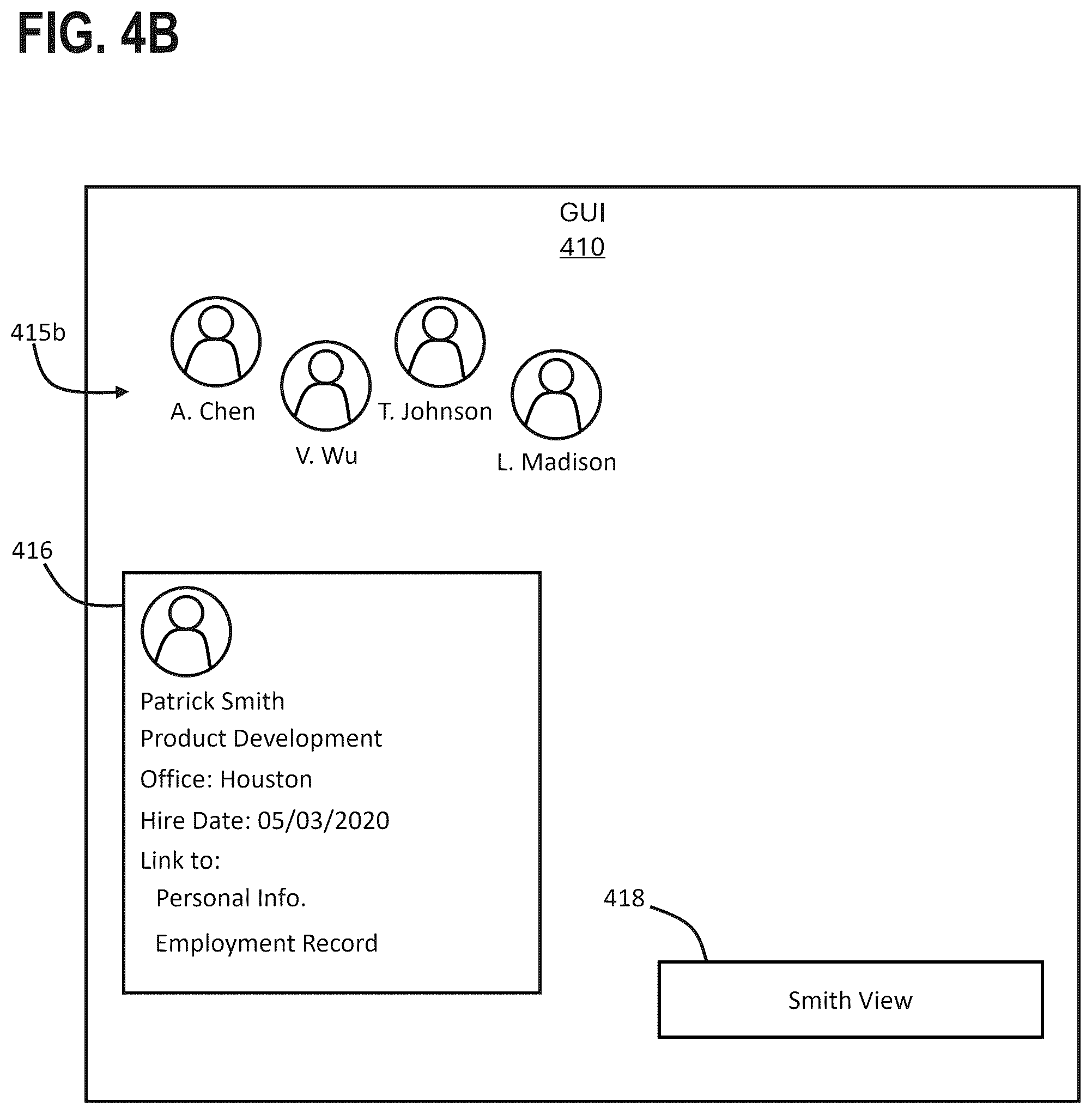 Patent US12468716 Figure 5 – Content-based operation selection