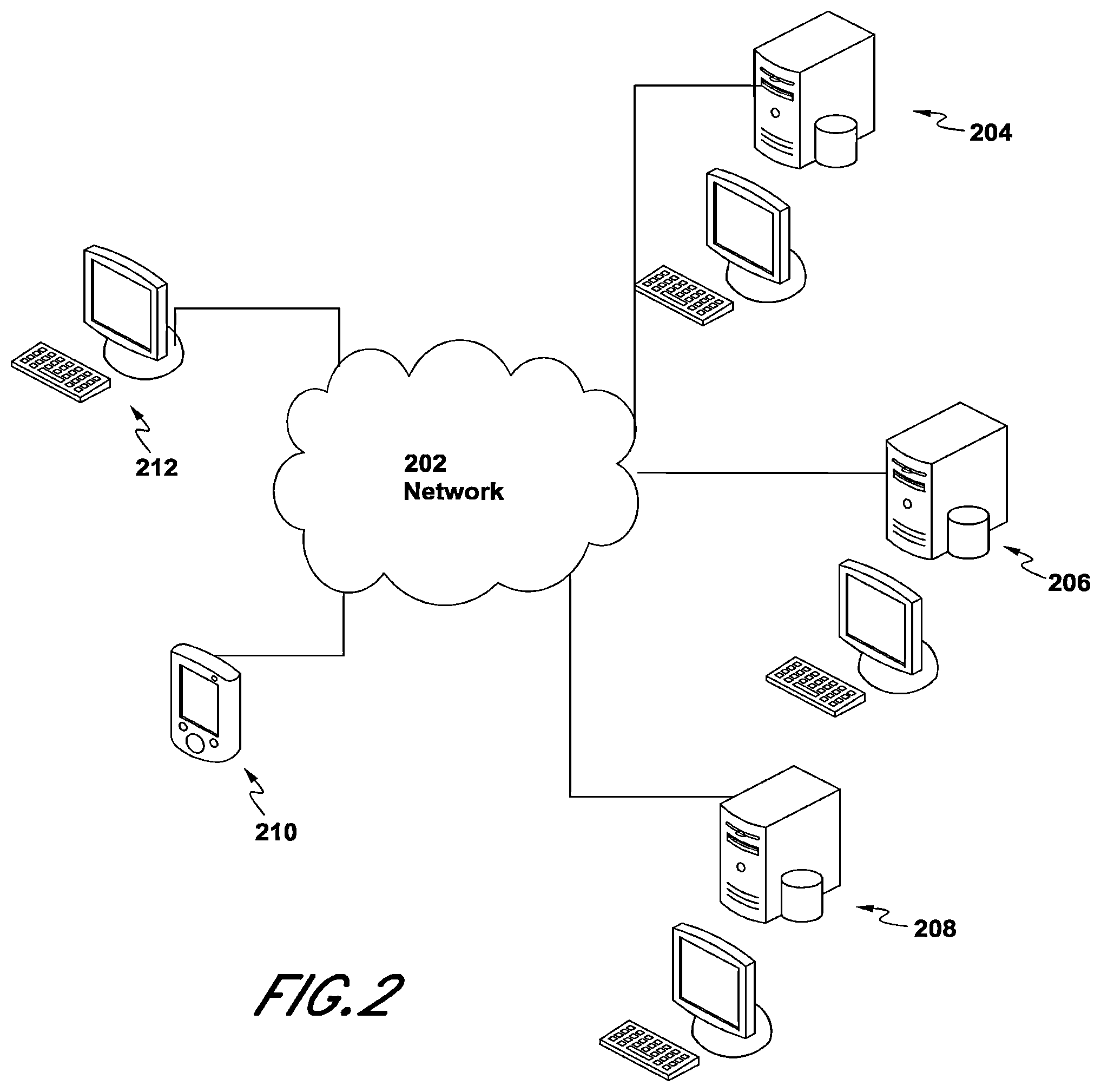 Patent US12468751 Figure 2 – Methods and system for distributing information via multiple forms of delivery services