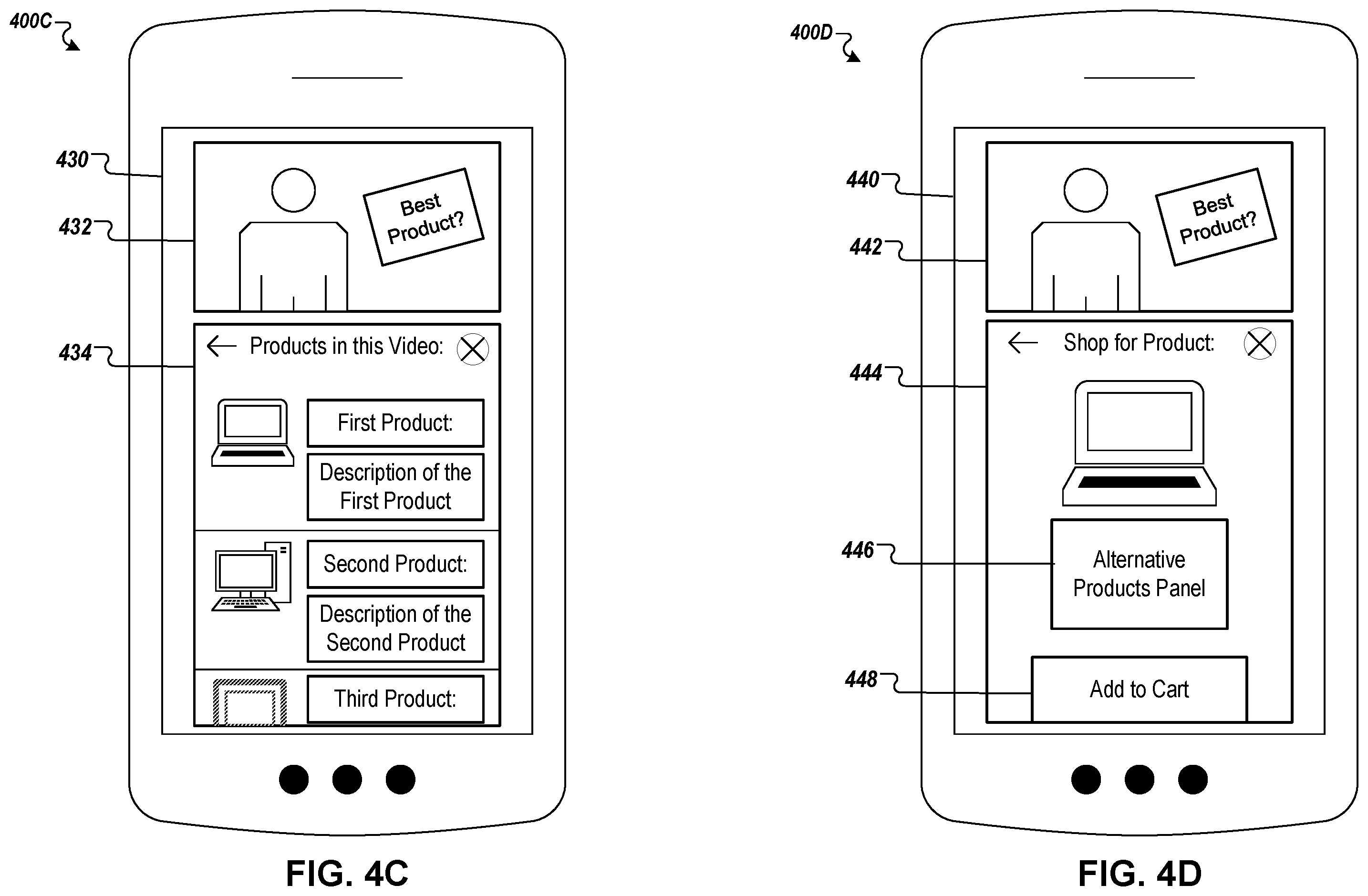 Patent US12468761 Figure 5 – Product identification in media items