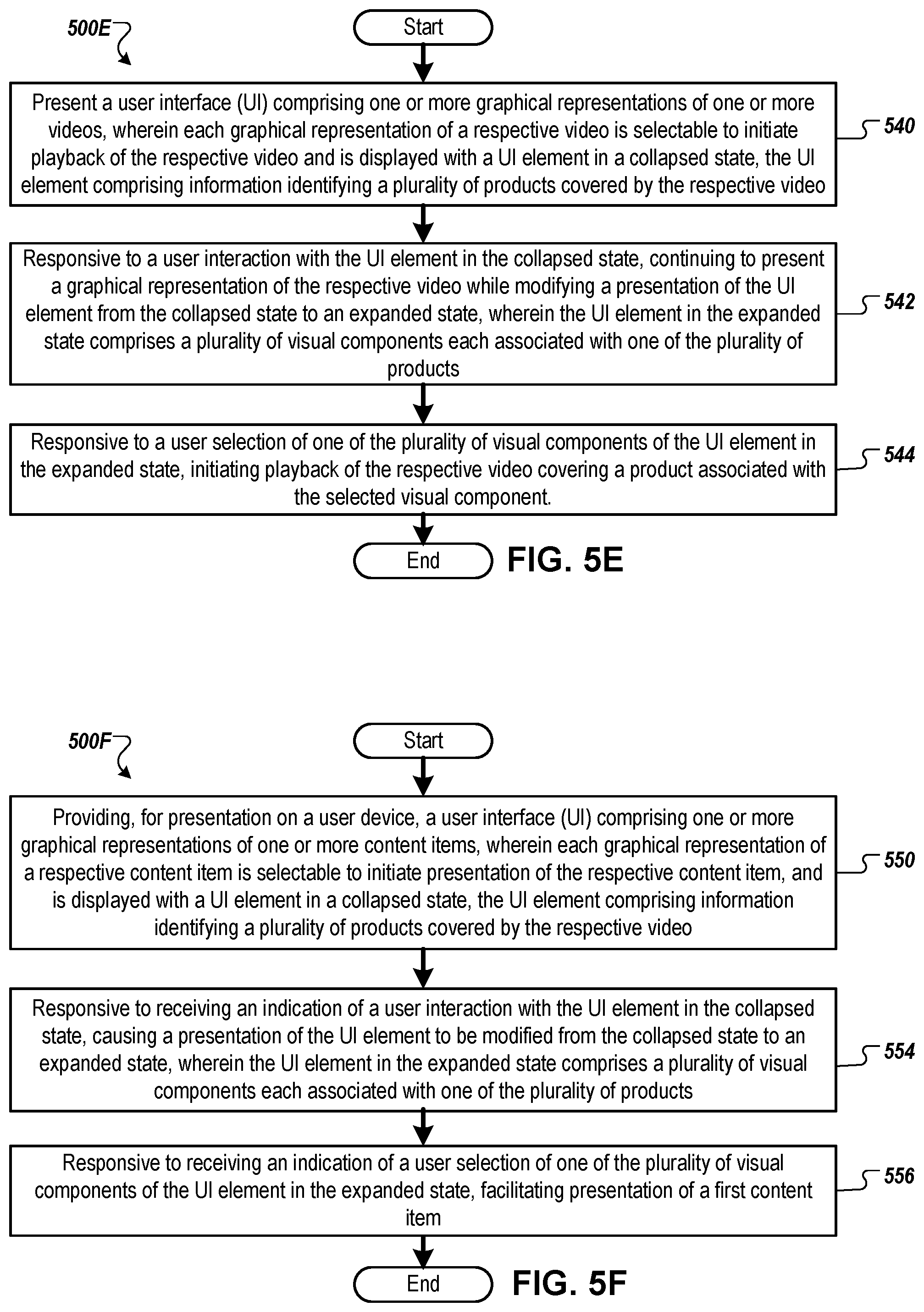 Patent US12468761 Figure 10 – Product identification in media items