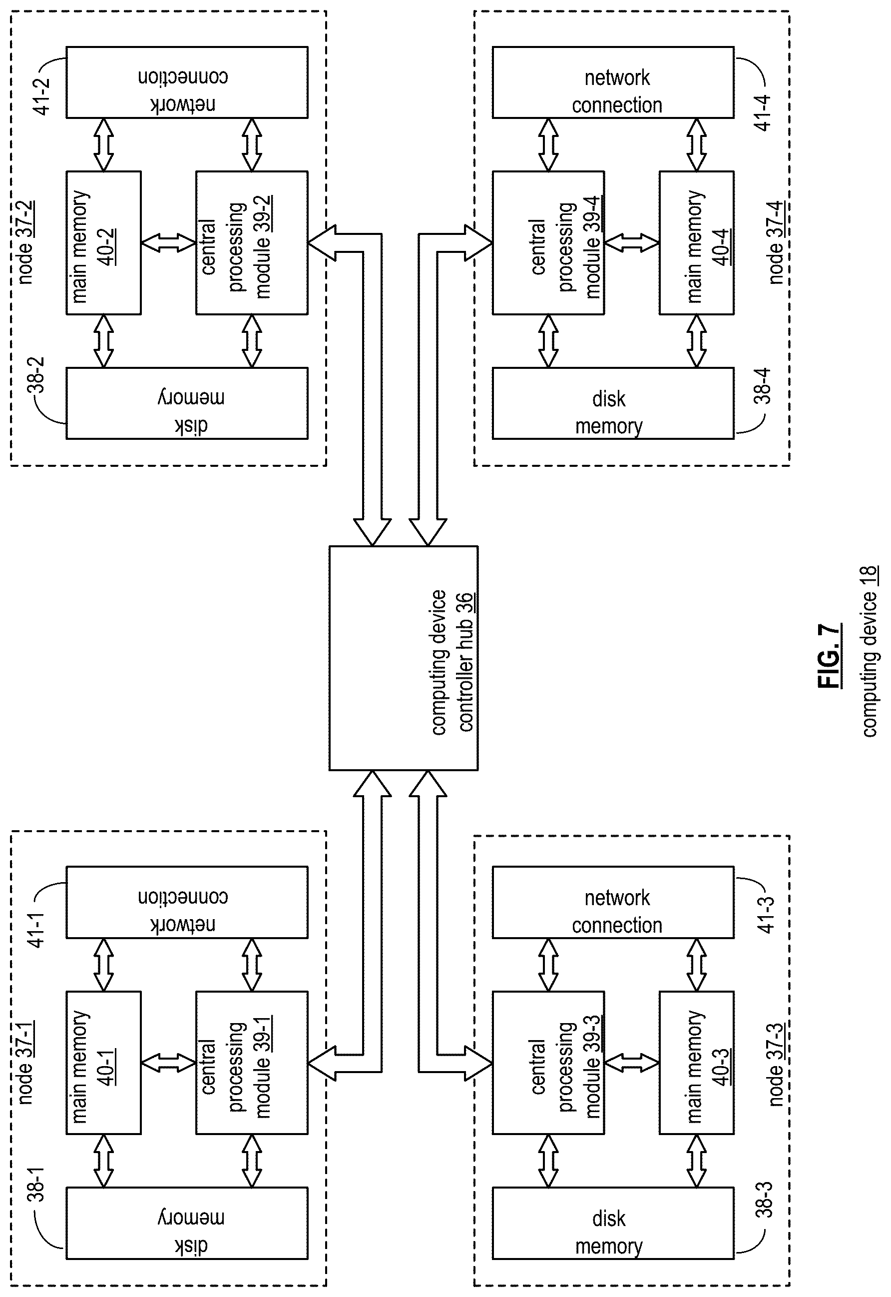 Patent US12468766 Figure 7 – Execution of a shuffle operator via a database system based on allocating memory units