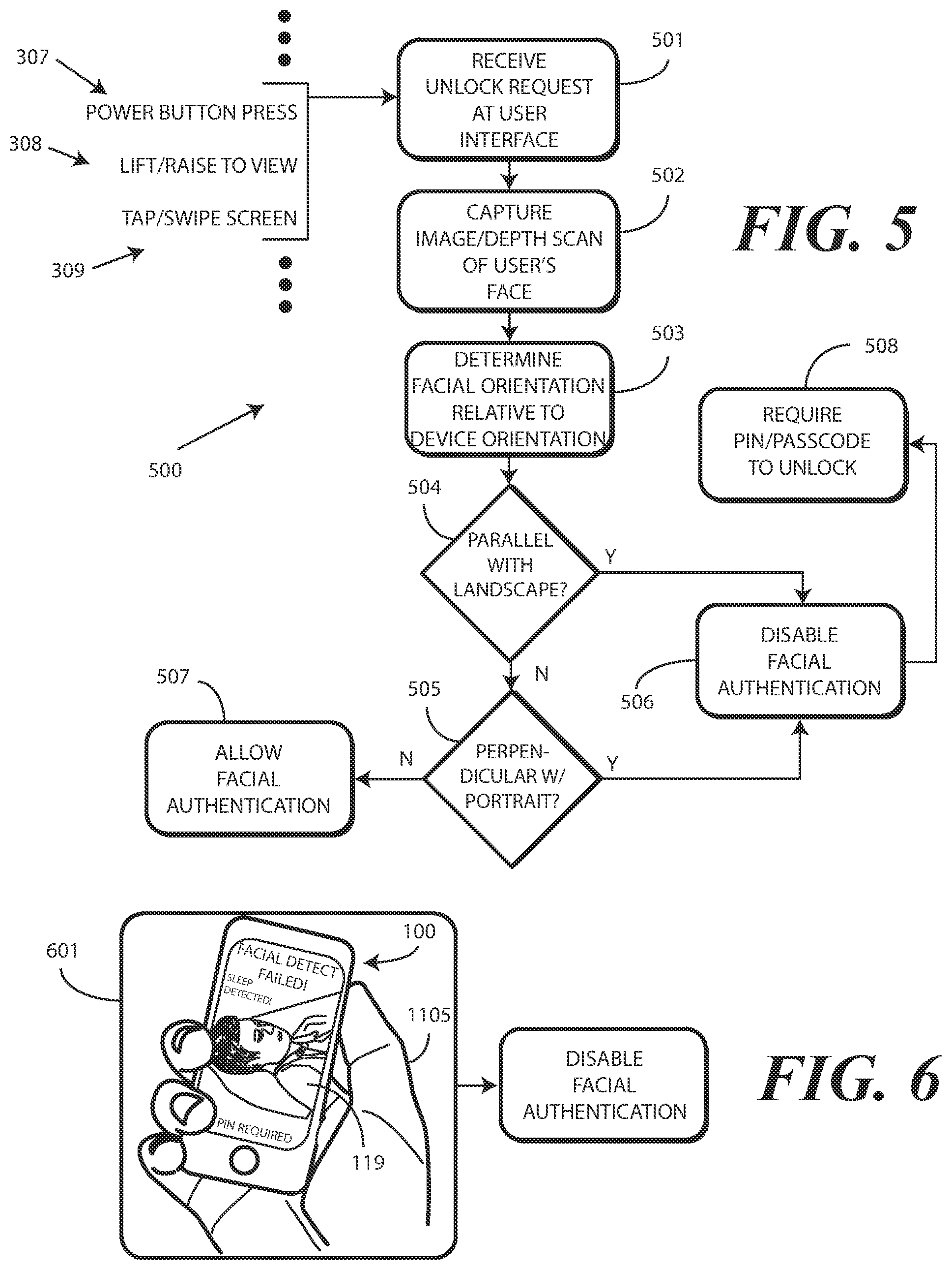 Patent US12468793 Figure 4 – Electronic device and corresponding methods for precluding unlocking operations for users experiencing state of lagophthalmos