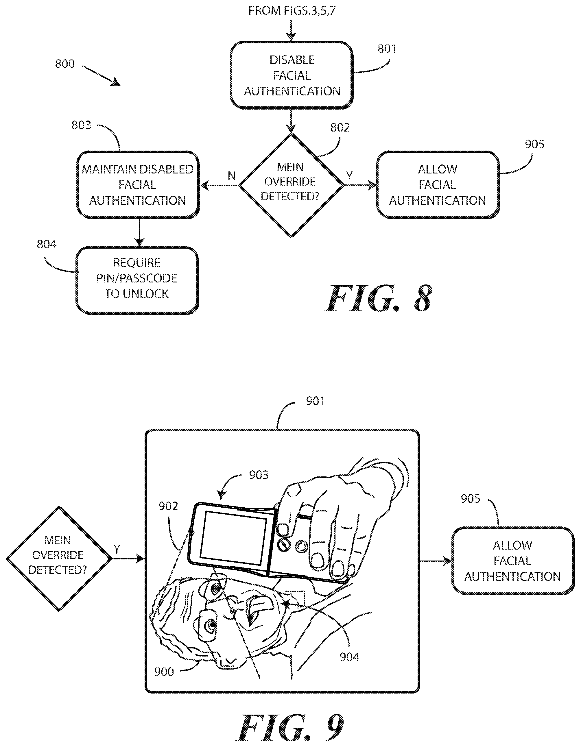 Patent US12468793 Figure 6 – Electronic device and corresponding methods for precluding unlocking operations for users experiencing state of lagophthalmos