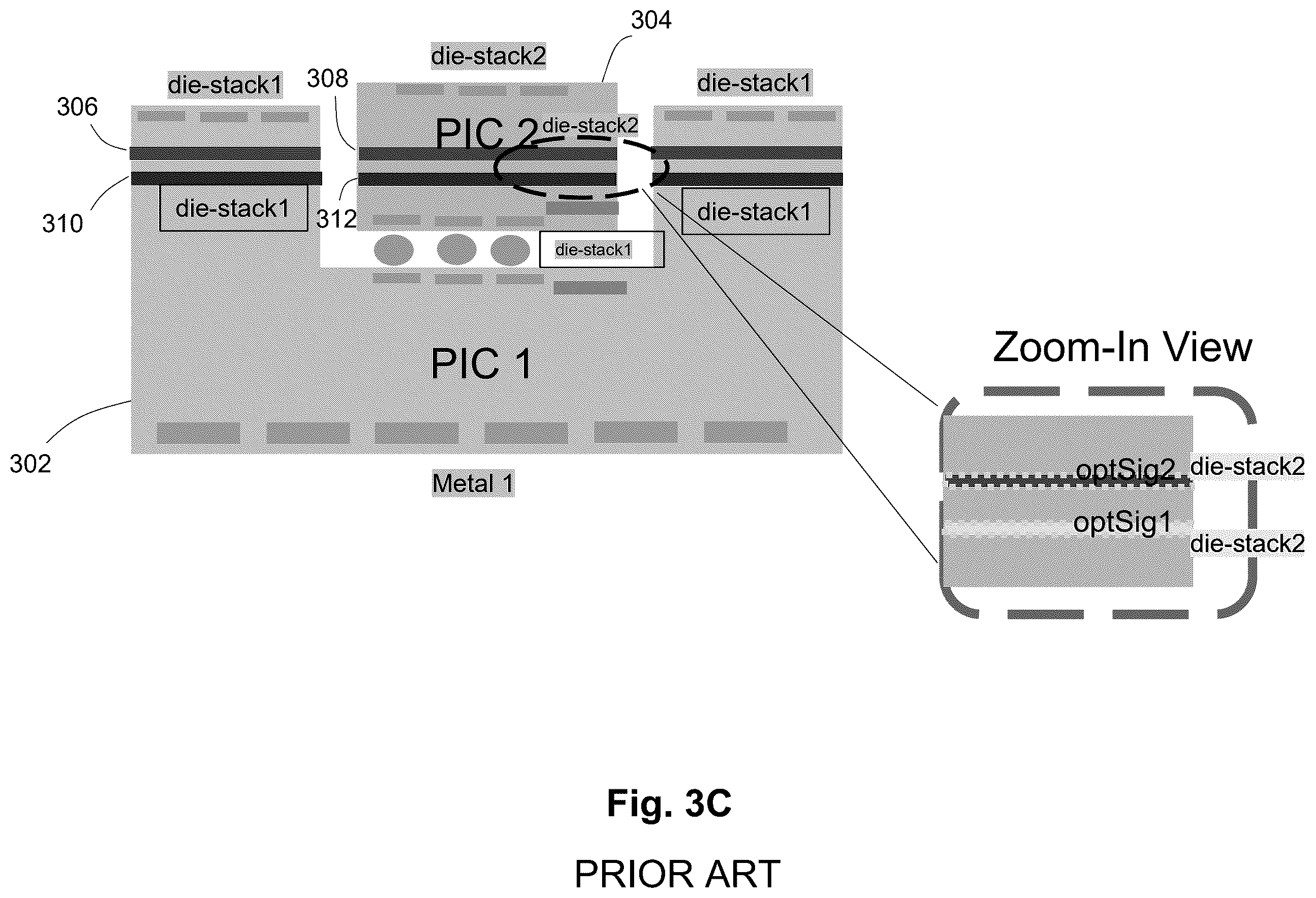 Patent US12468875 Figure 7 – Method and system to implement altitude based I/O re-layering for electronic and photonic designs