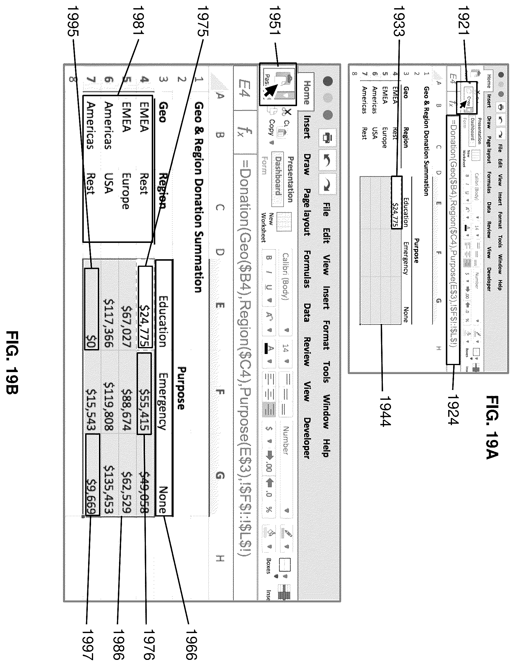 Patent US12468881 Figure 19 – Methods and systems for connecting a spreadsheet to external data sources with ordered formulaic use of data retrieved