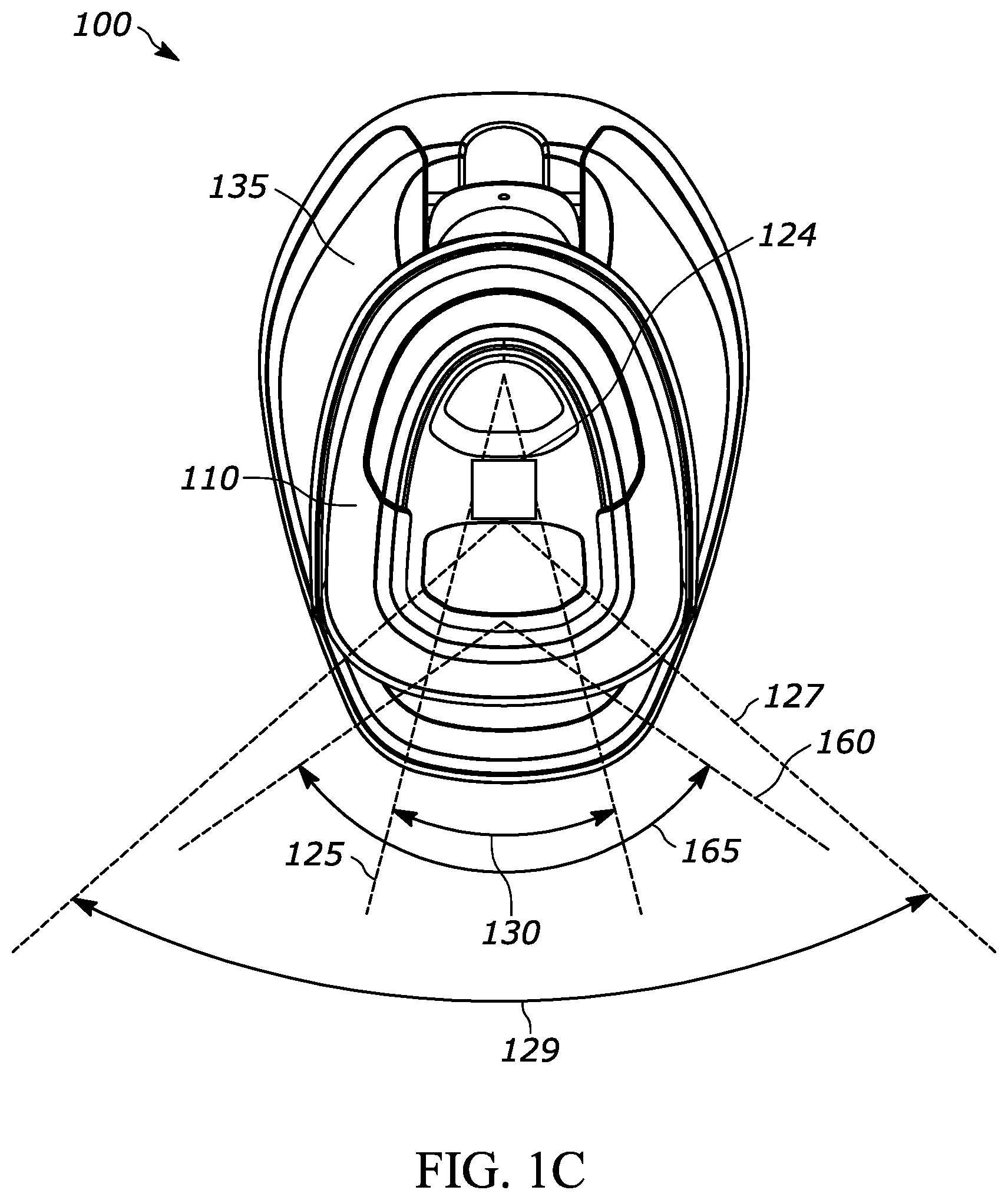Patent US12468909 Figure 3 – Use of distance measurement to aid in vision applications in handheld scanner devices