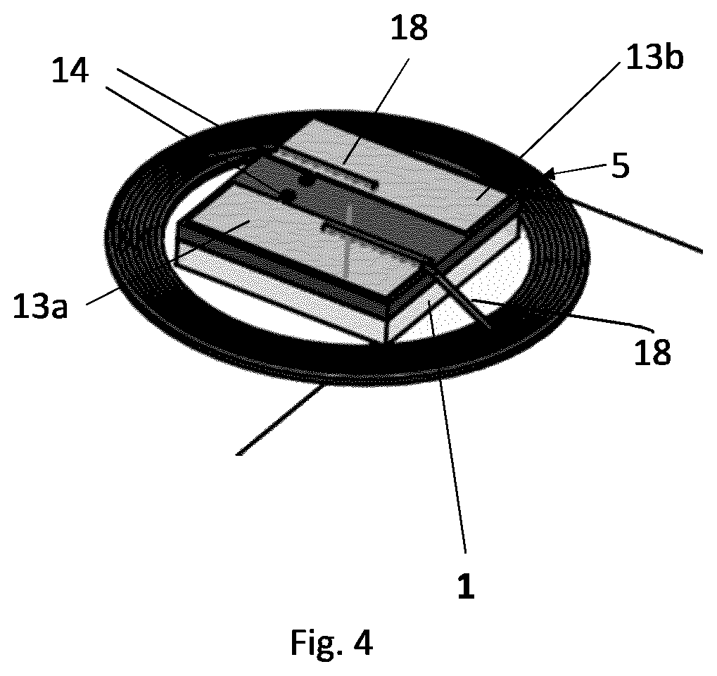 Patent US12468916 Figure 4 – RFID (radio frequency identification) tag, in particular for washable items
