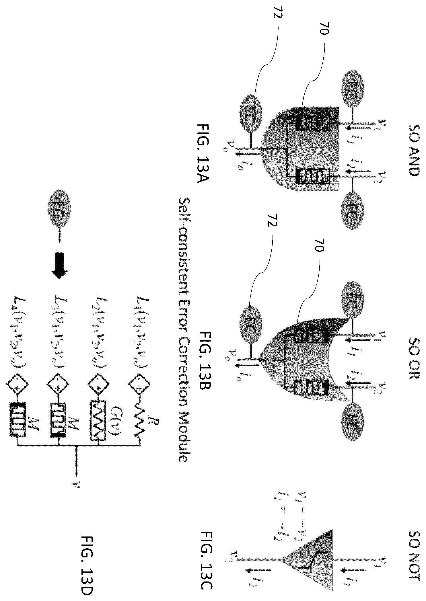 Patent US12468925 Figure 13 – Self-organizing logic gates and circuits and complex problem solving with self-organizing logic circuits