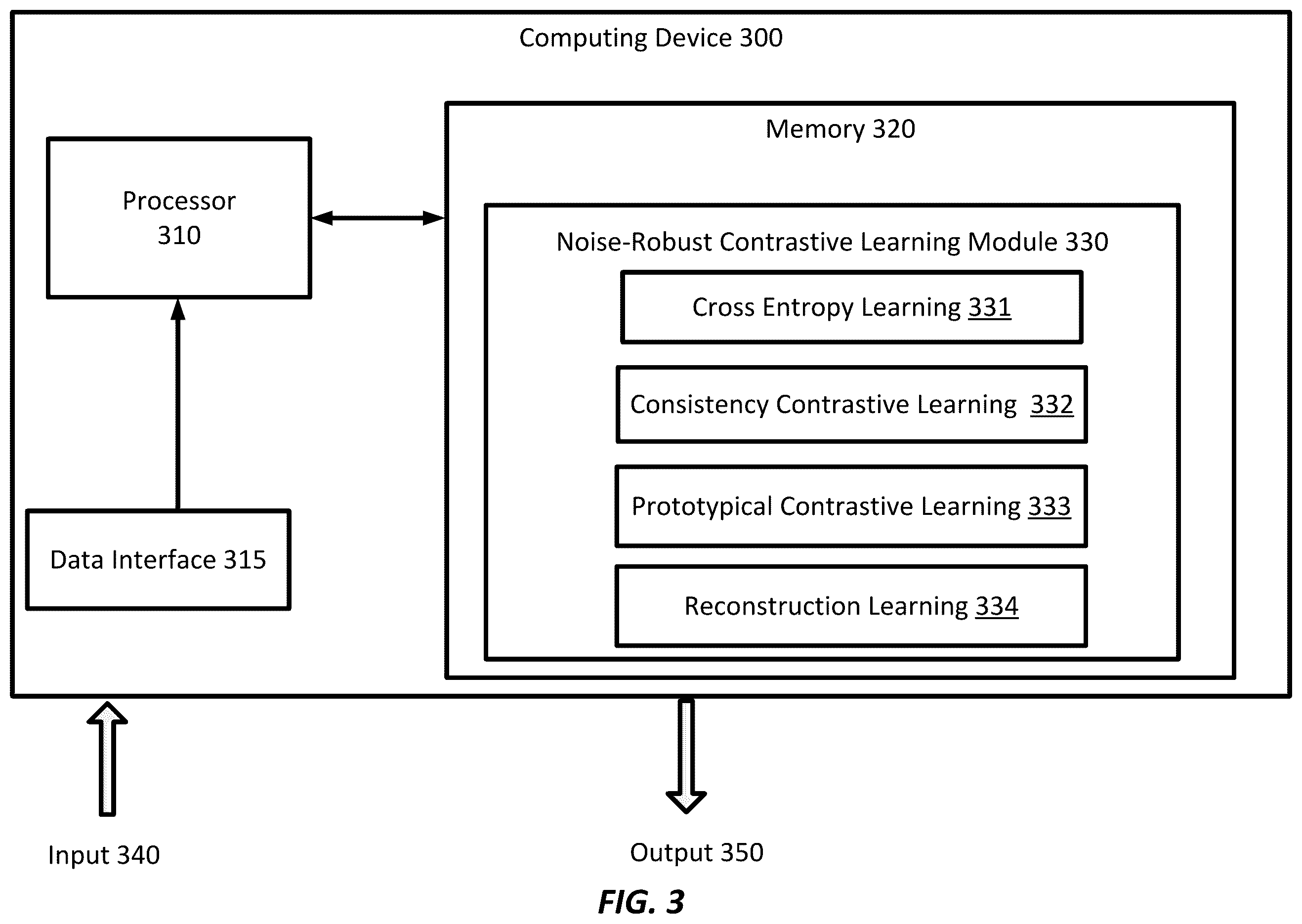 Patent US12468952 Figure 3 – Systems and methods for noise-robust contrastive learning