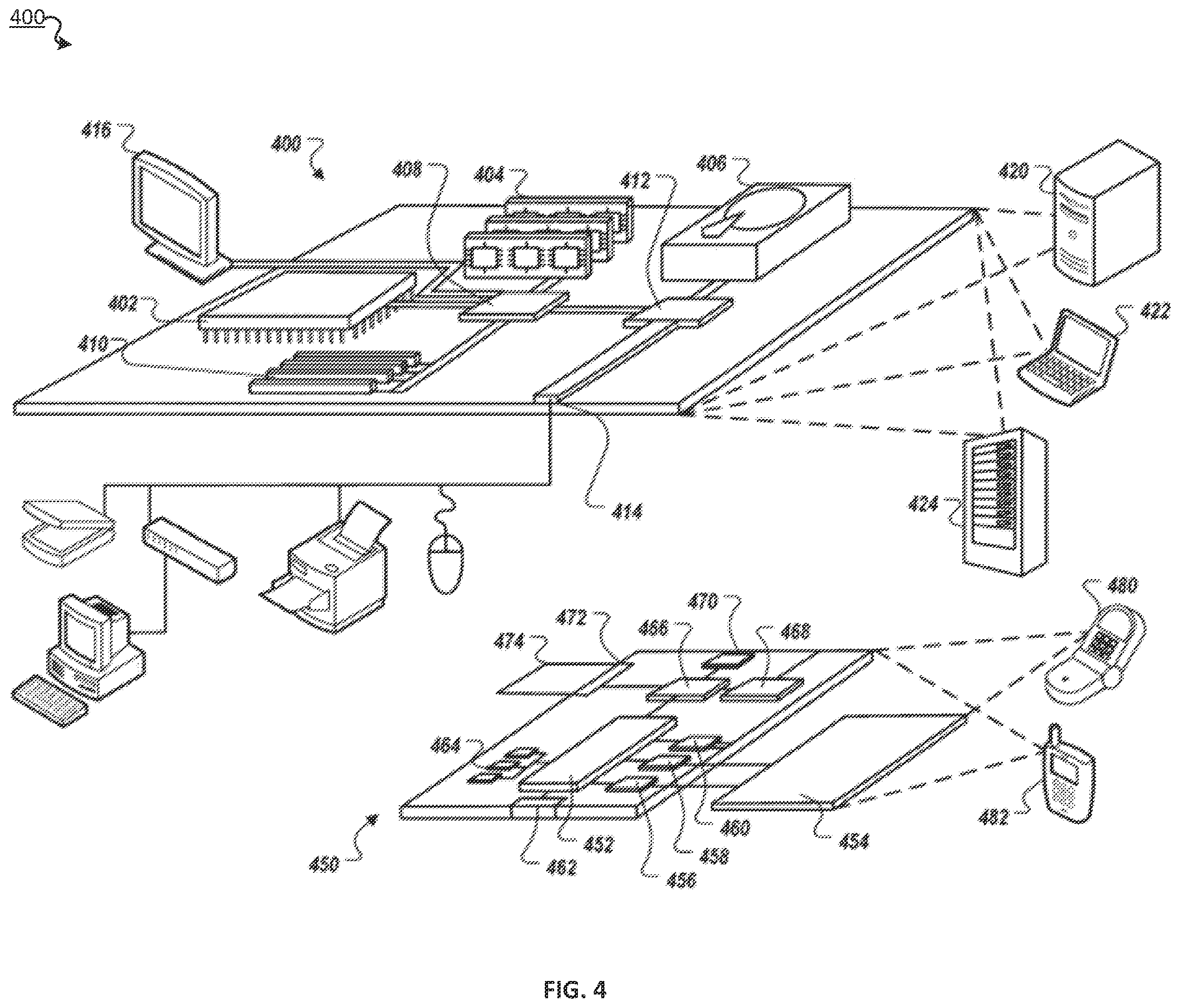 Patent US12468959 Figure 4 – System and method for message reaction analysis