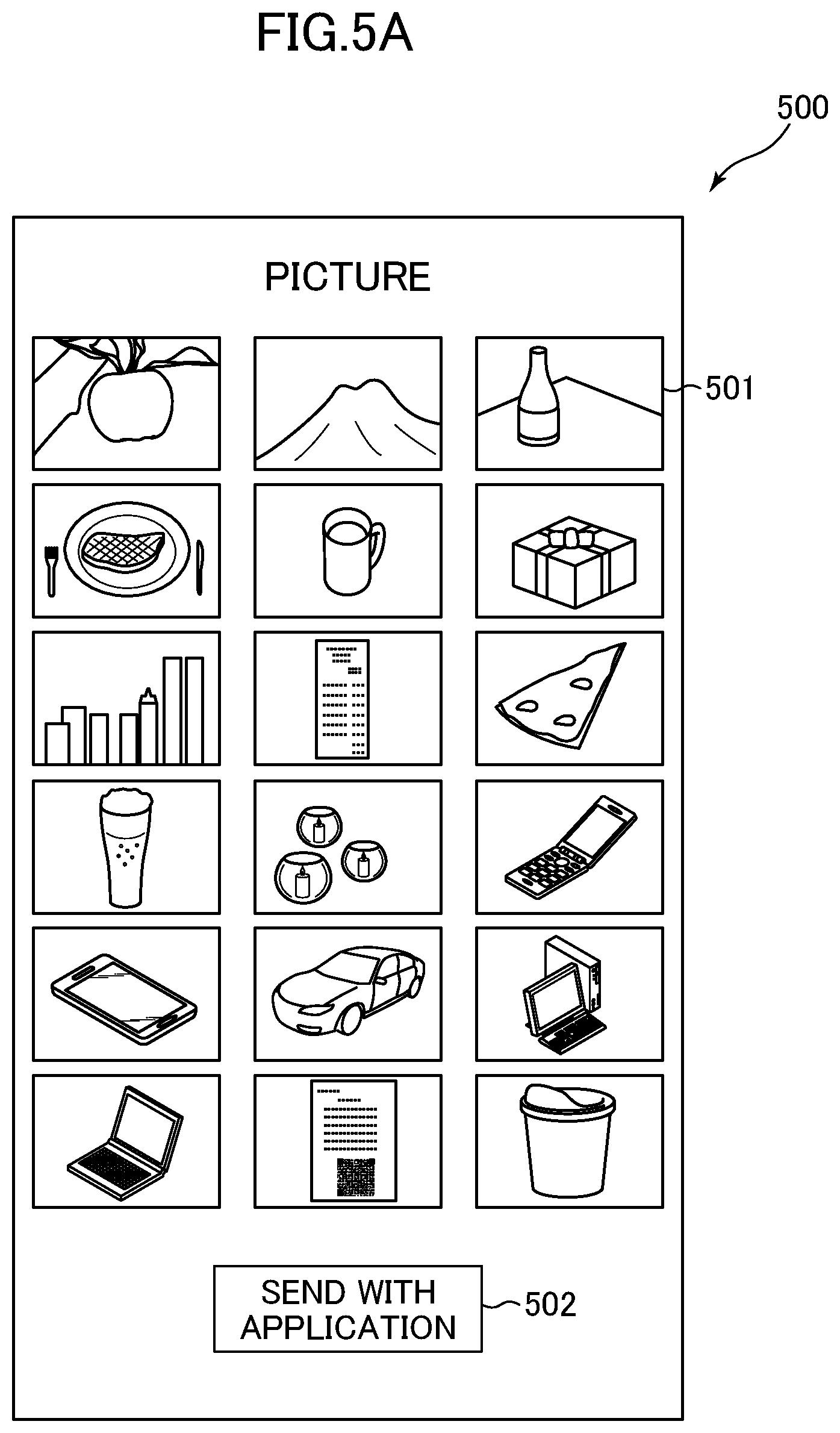 Patent US12468962 Figure 5 – Electronic device, method, program, and system for identifier-information inference using image recognition model