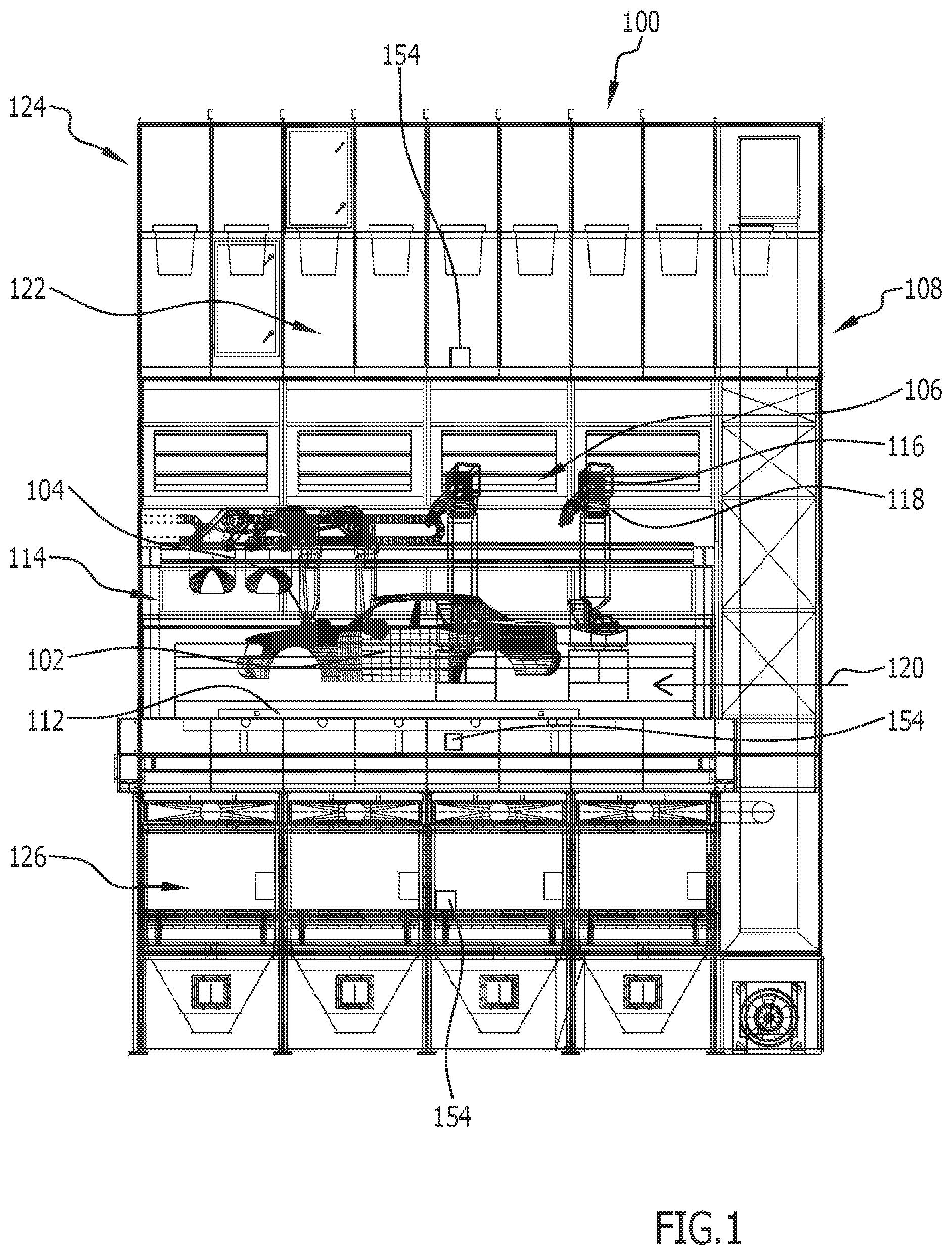 Patent US12468996 Figure 1 – Method for checking workpieces, checking facility and treatment facility