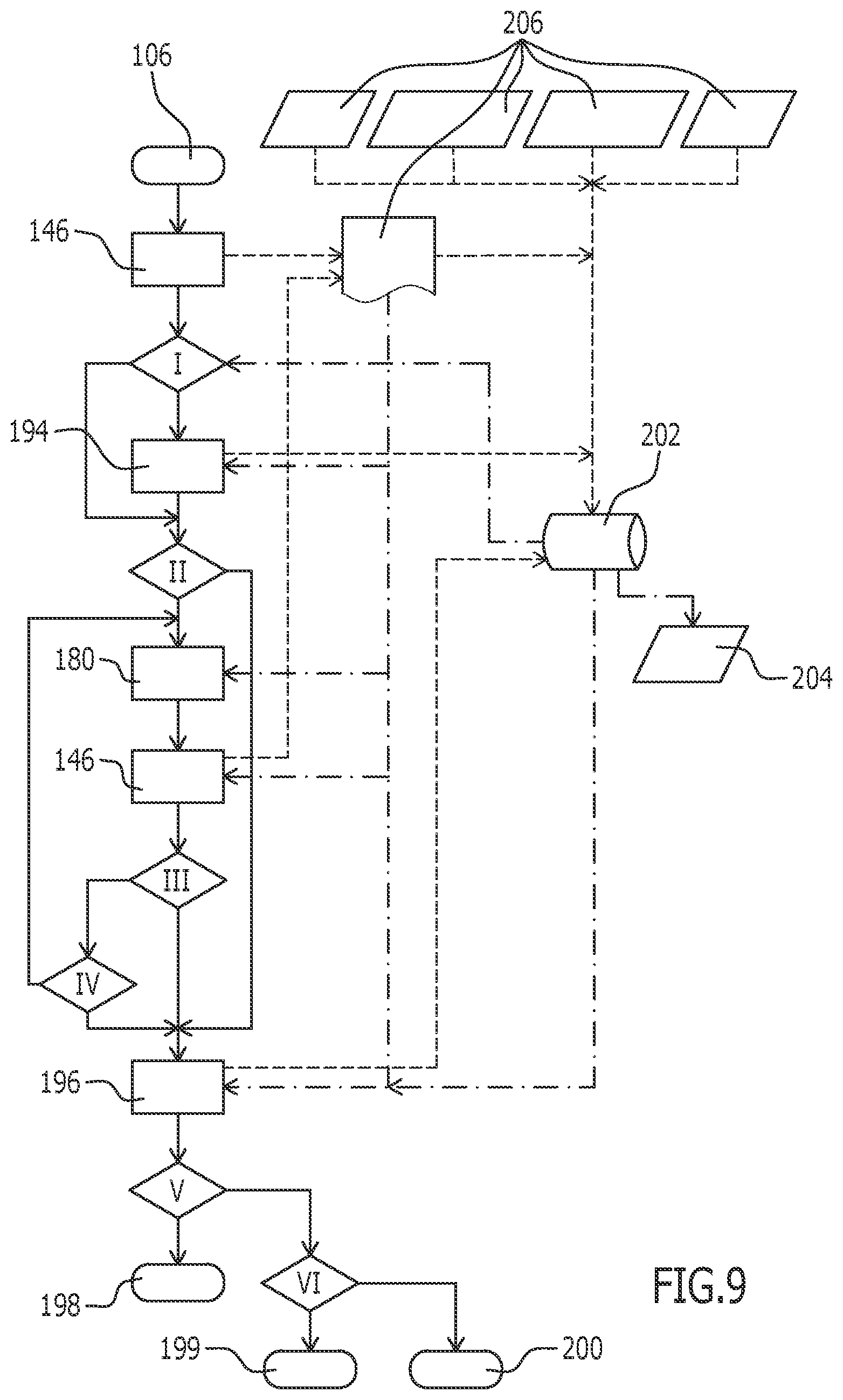 Patent US12468996 Figure 9 – Method for checking workpieces, checking facility and treatment facility