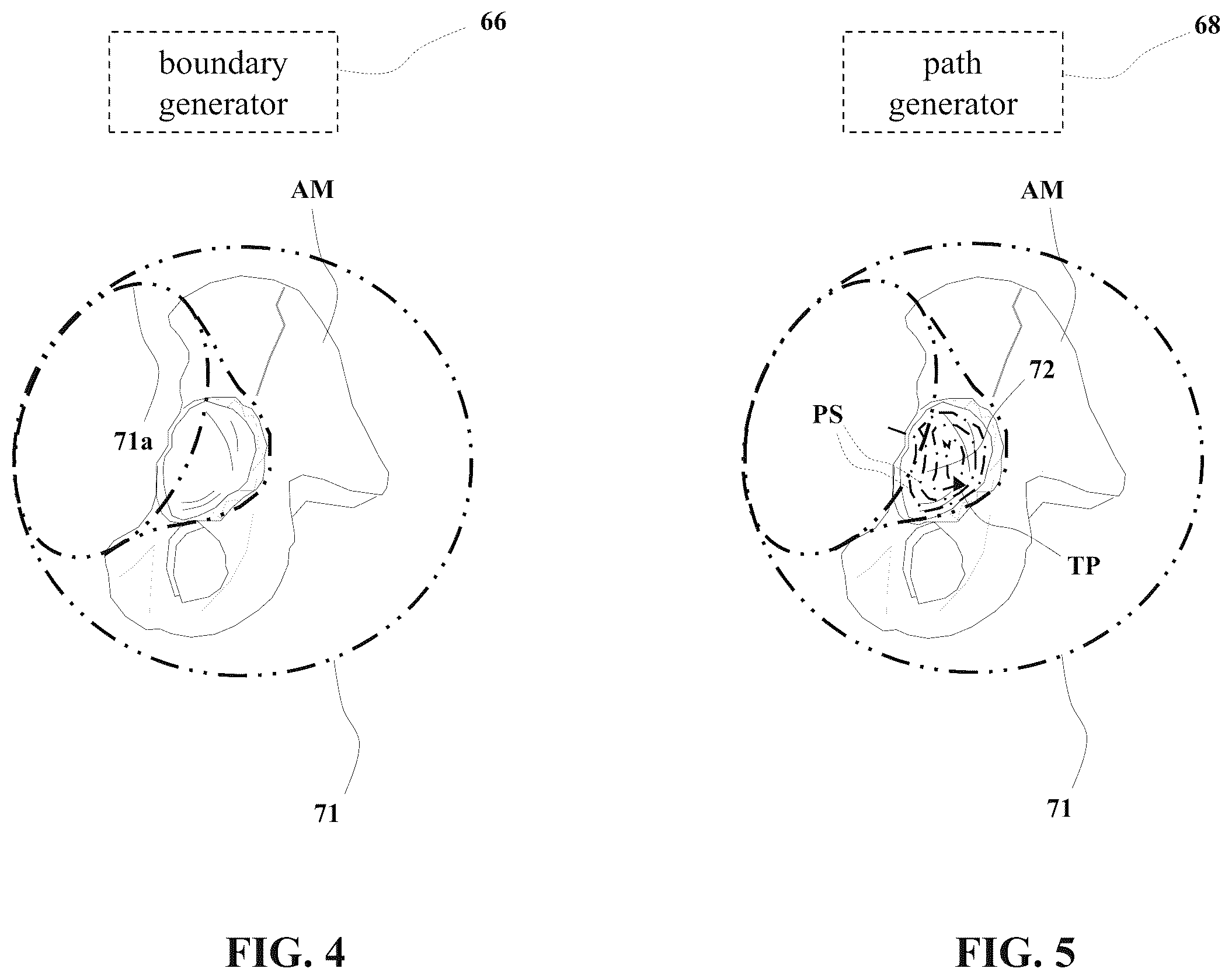 Patent US12472003 Figure 4 – Systems and methods for guiding movement of a tool