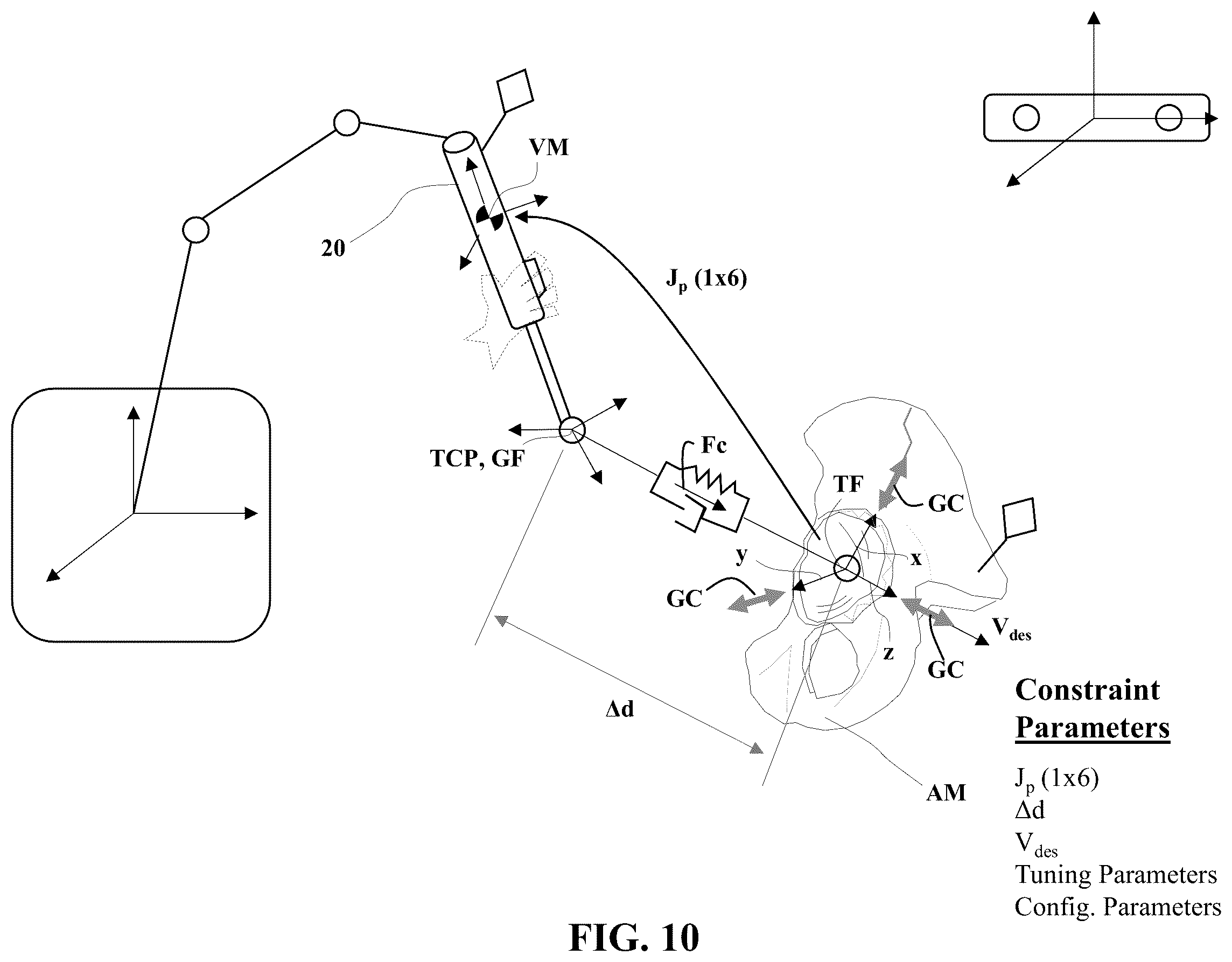 Patent US12472003 Figure 8 – Systems and methods for guiding movement of a tool