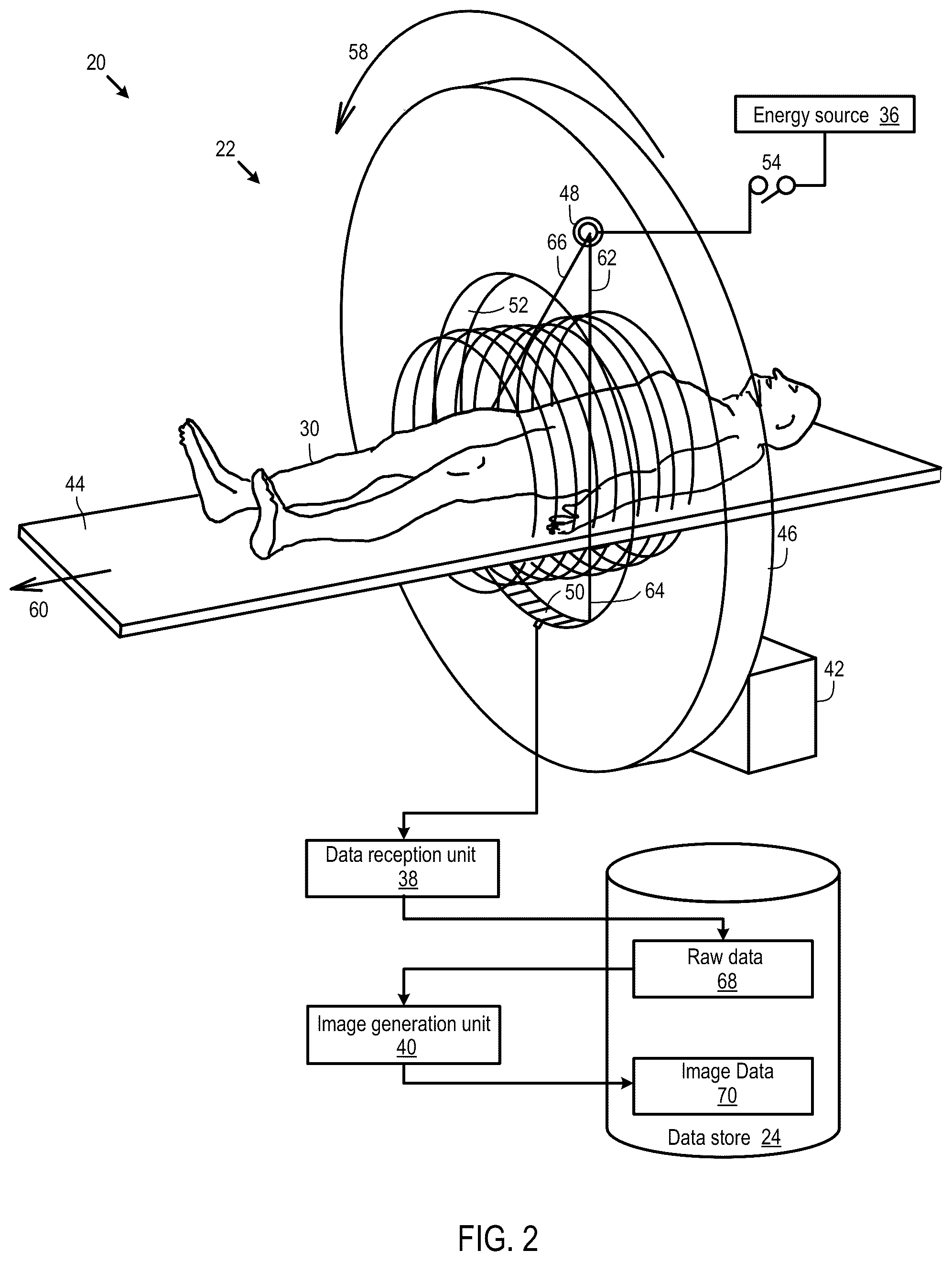 Patent US12472007 Figure 2 – Viewing system for use in a surgical environment