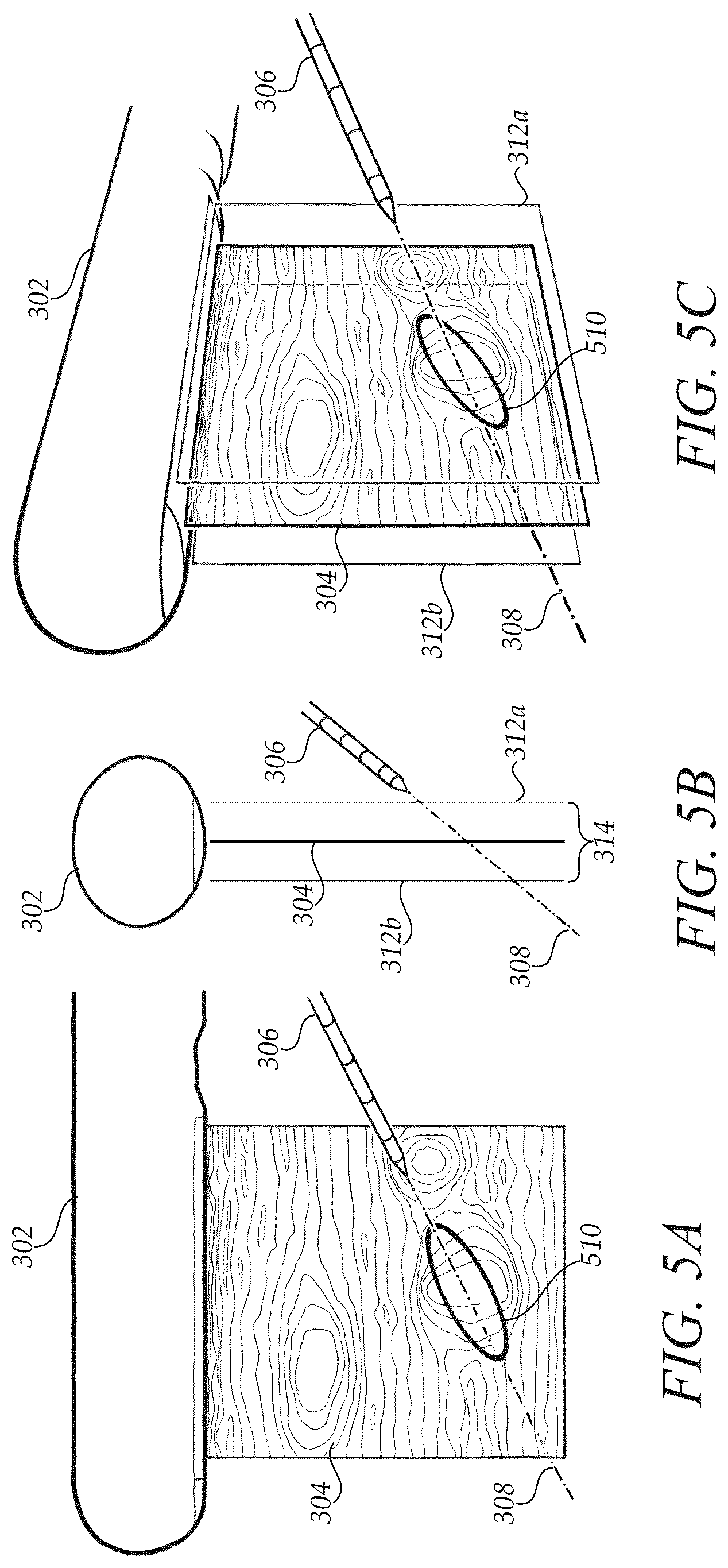 Patent US12472009 Figure 5 – Surgical guidance intersection display