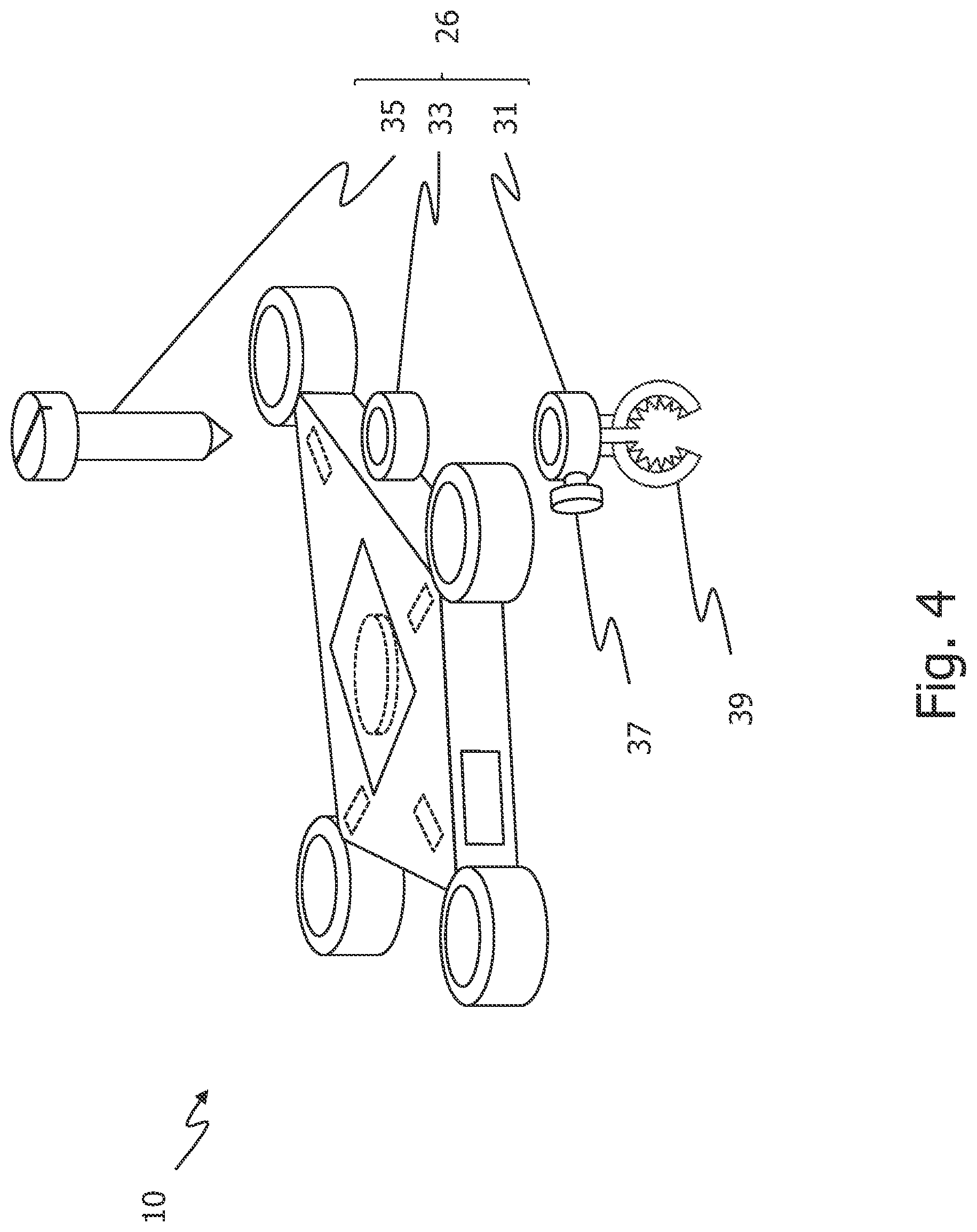 Patent US12472010 Figure 5 – Tracker for a surgical navigation system