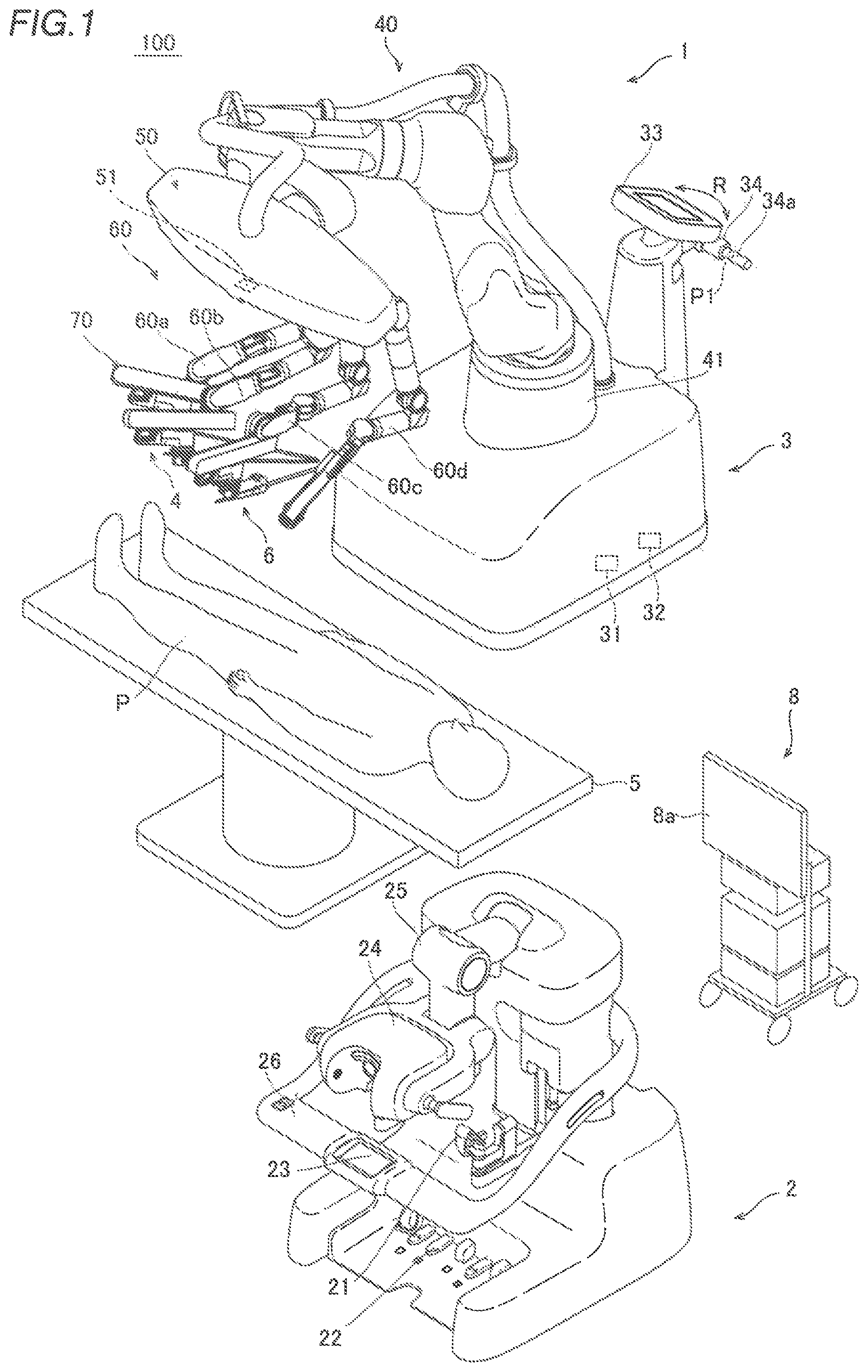 Patent US12472014 Figure 1 – Surgical robot and operation method for articulated robot