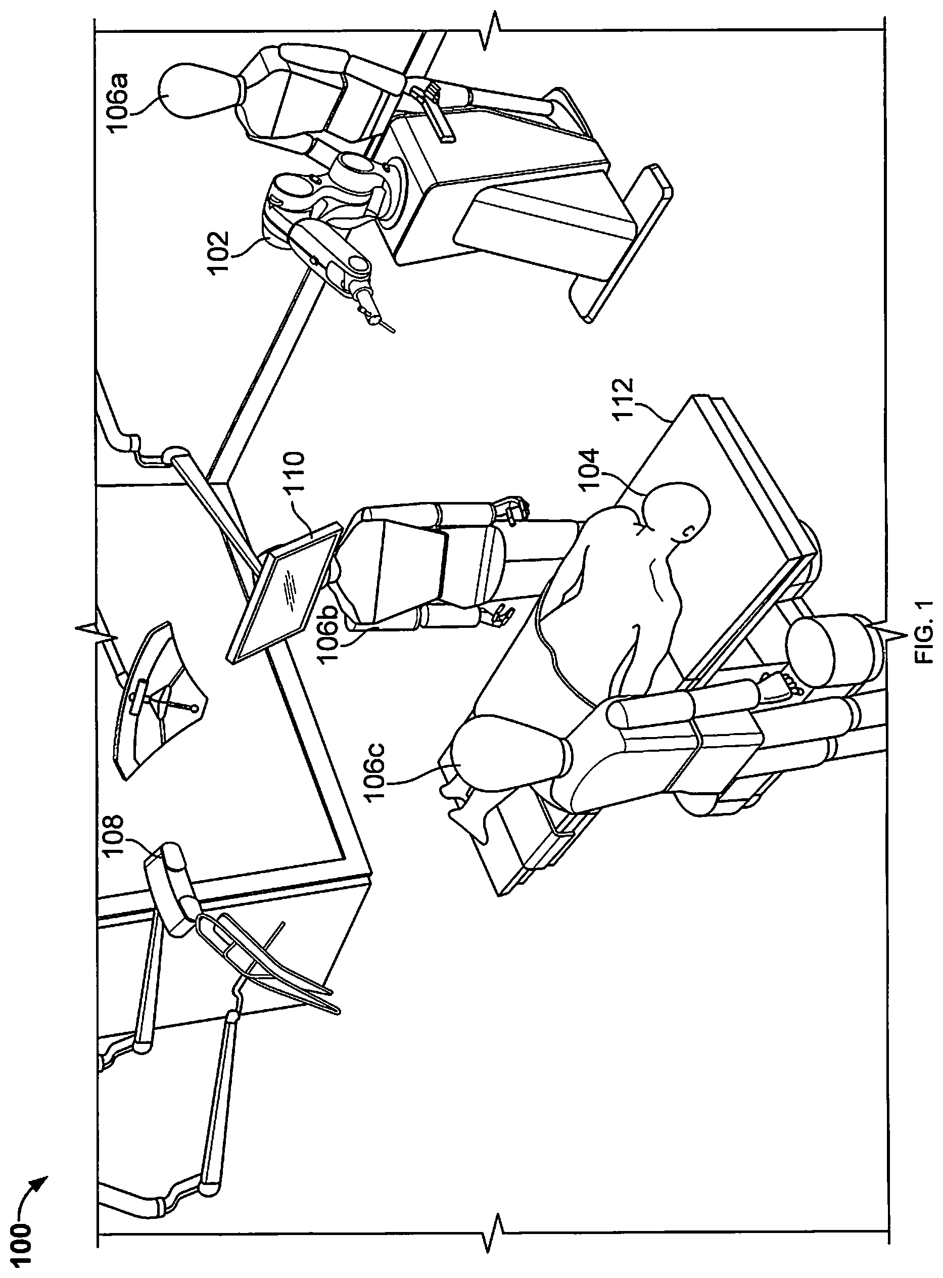Patent US12472015 Figure 1 – Robotic surgical systems and methods