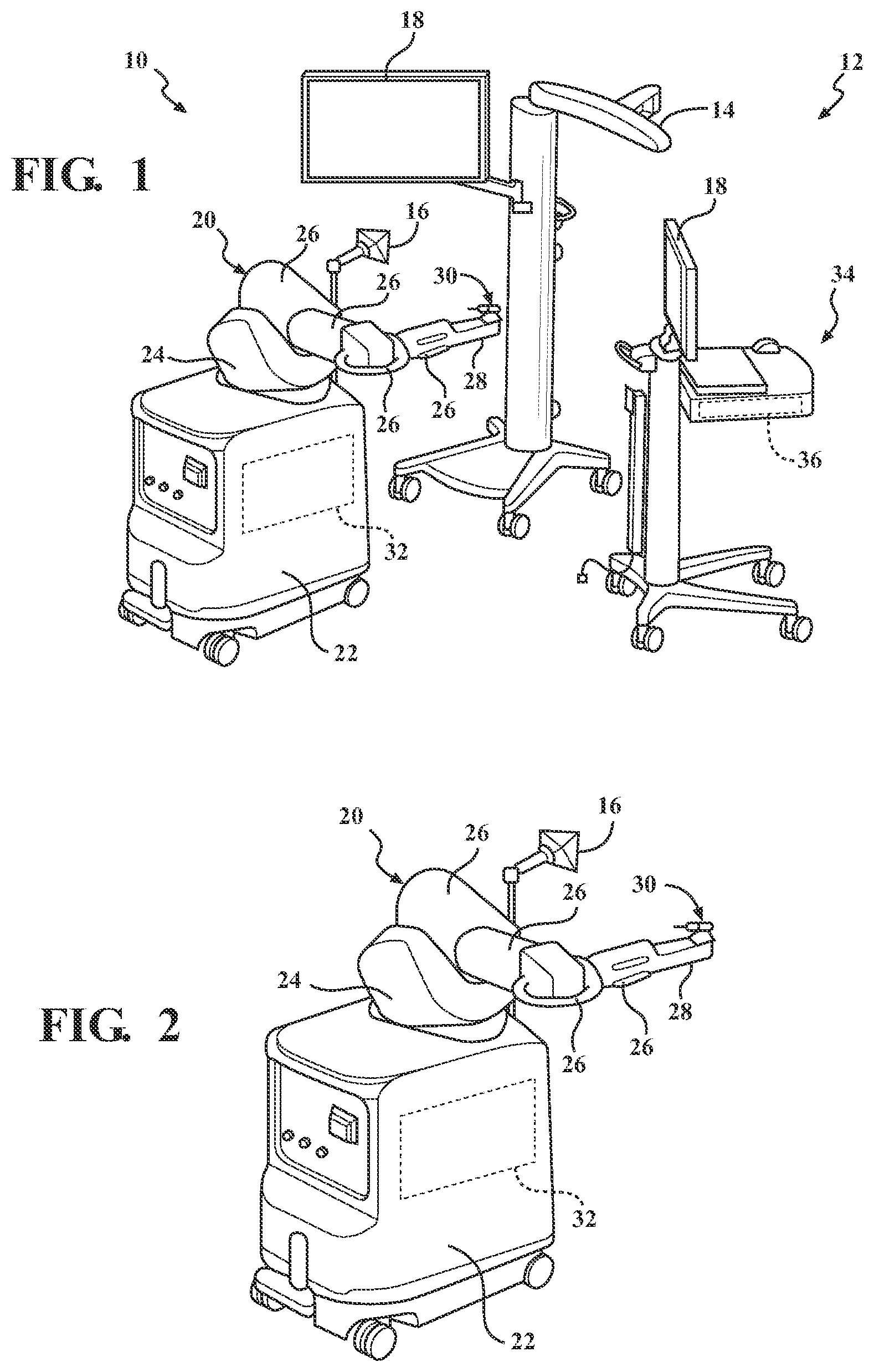 Patent US12472017 Figure 1 – Robotic spine surgery system and methods