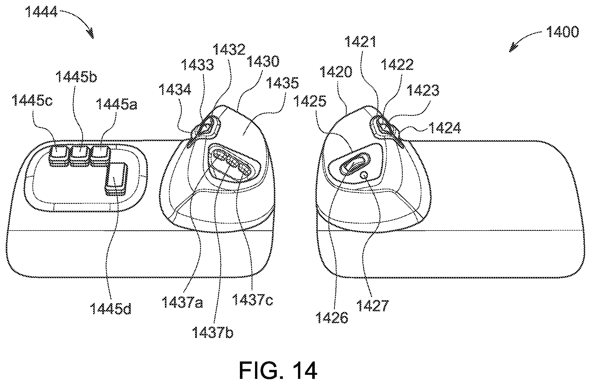 Patent US12472023 Figure 16 – Systems and methods for a control station for robotic interventional procedures using a plurality of elongated medical devices
