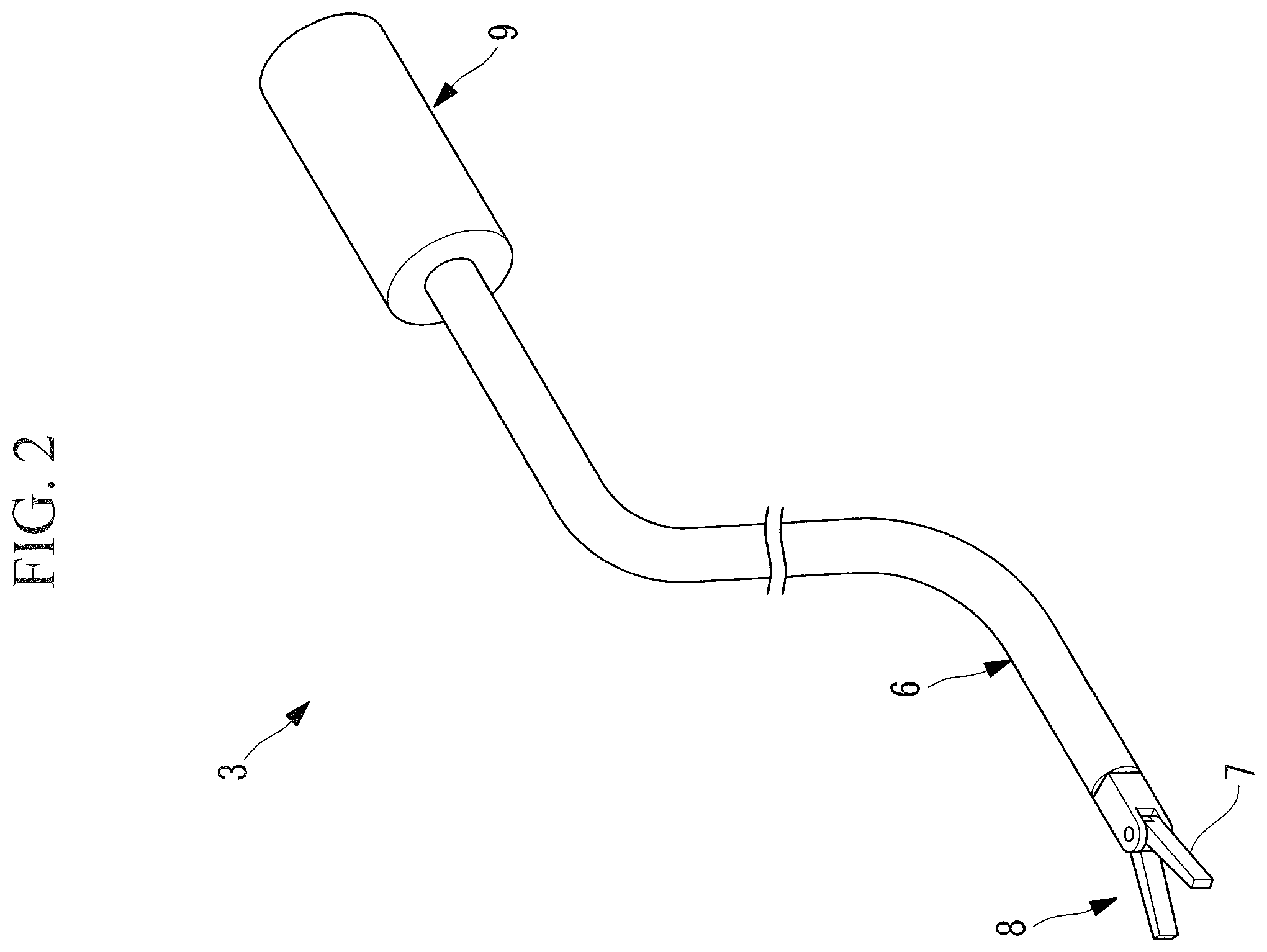 Patent US12472024 Figure 2 – Flexible-manipulator guide member and flexible manipulator