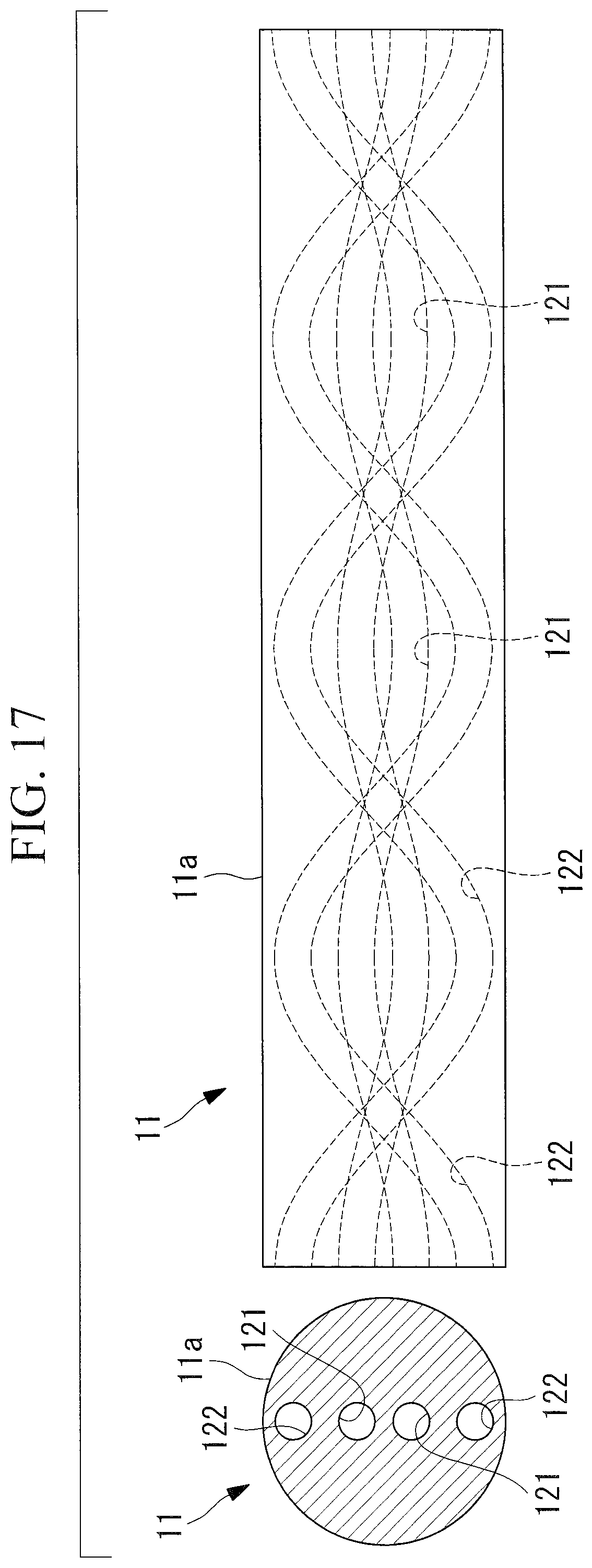 Patent US12472024 Figure 17 – Flexible-manipulator guide member and flexible manipulator