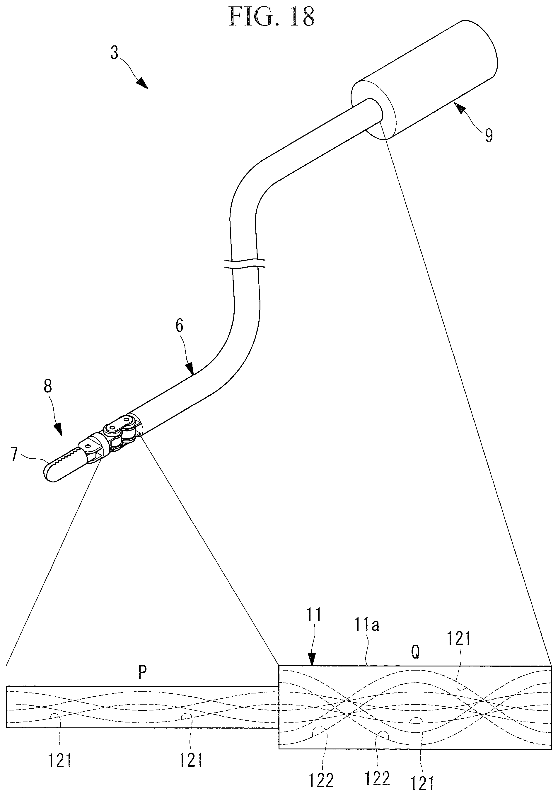 Patent US12472024 Figure 18 – Flexible-manipulator guide member and flexible manipulator